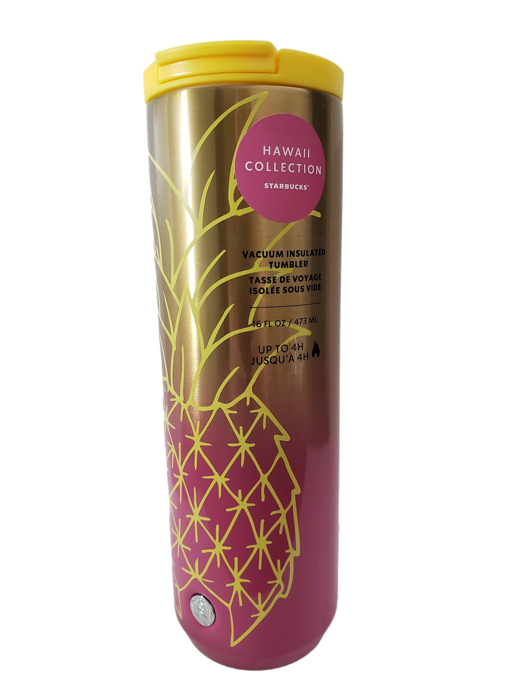 Starbucks Hawaii Collection Stainless Steel Pineapple 16oz Tumbler