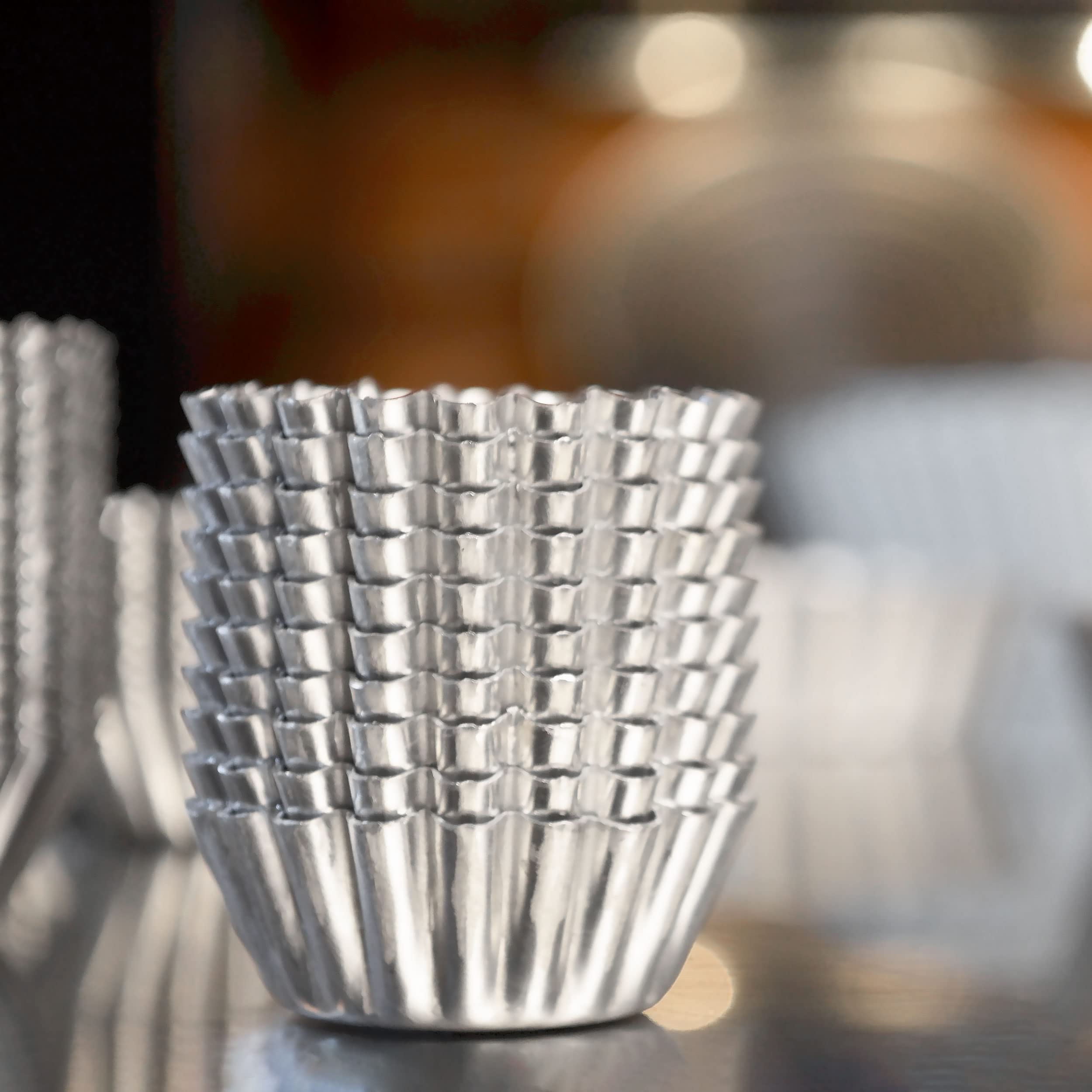 Fat Daddio'S Pmth-2 Natural Aluminum Mini Tartlet Pan, 2 X 0.9 Inch