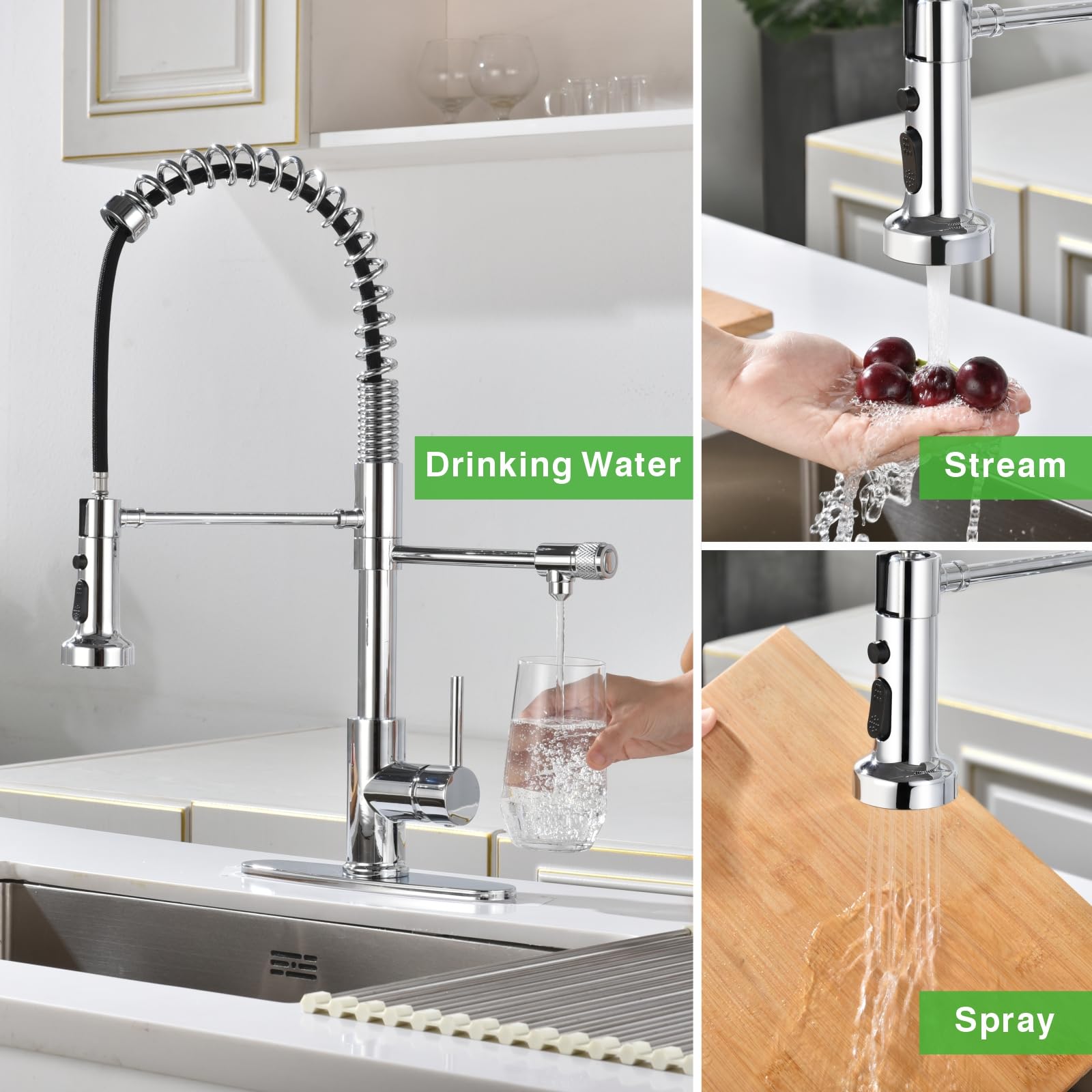 Paking Drinking Water Faucet, Kitchen Faucet, Kitchen Sink Faucet, Water Filtration Faucet, Sink Faucet, Pull-Down Kitchen Fauce