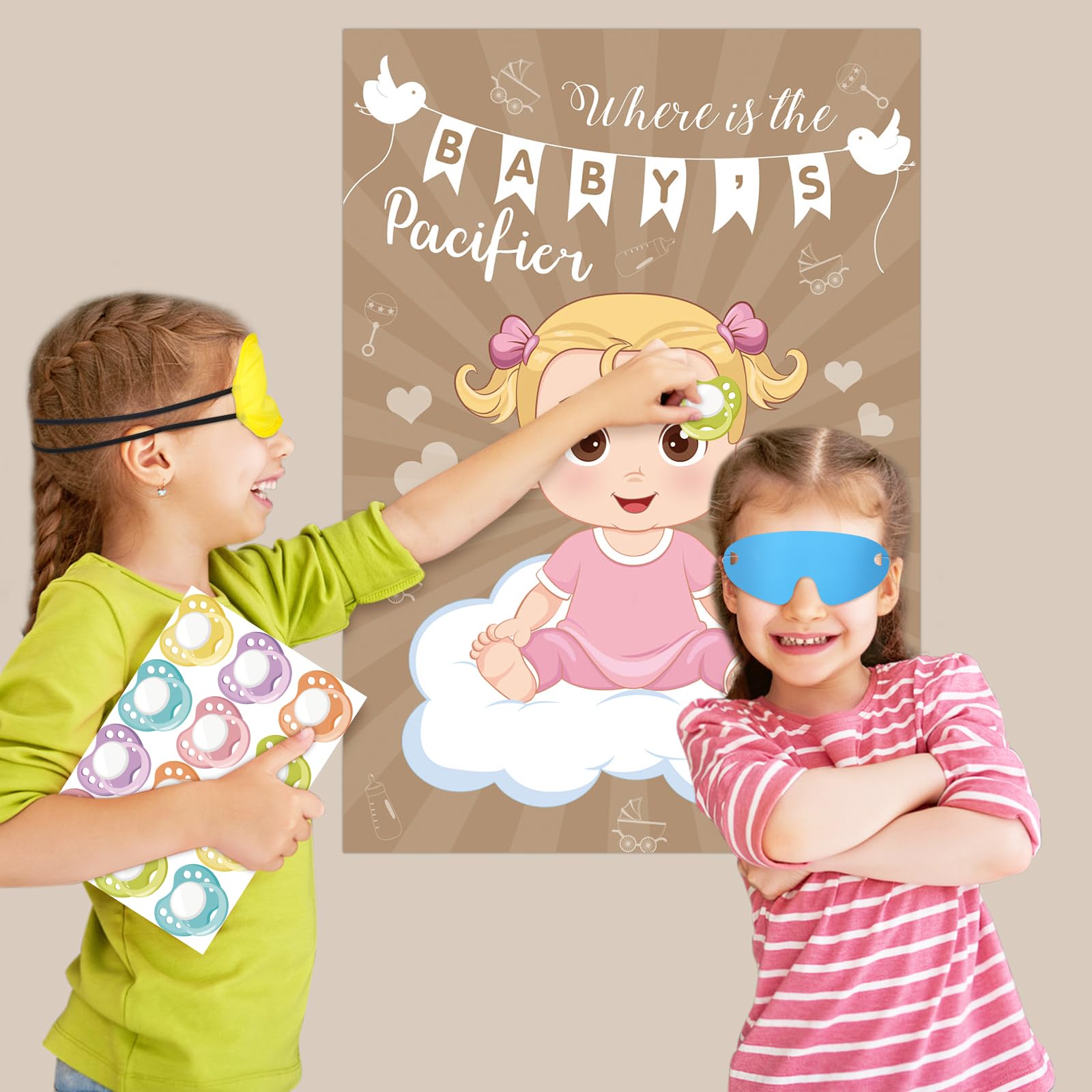 Hooqict Thanksgiving Games for Kids Party Pin The Nose on The Scarecrow Thanksgiving Activities Fall Festival Games Autumn Harve
