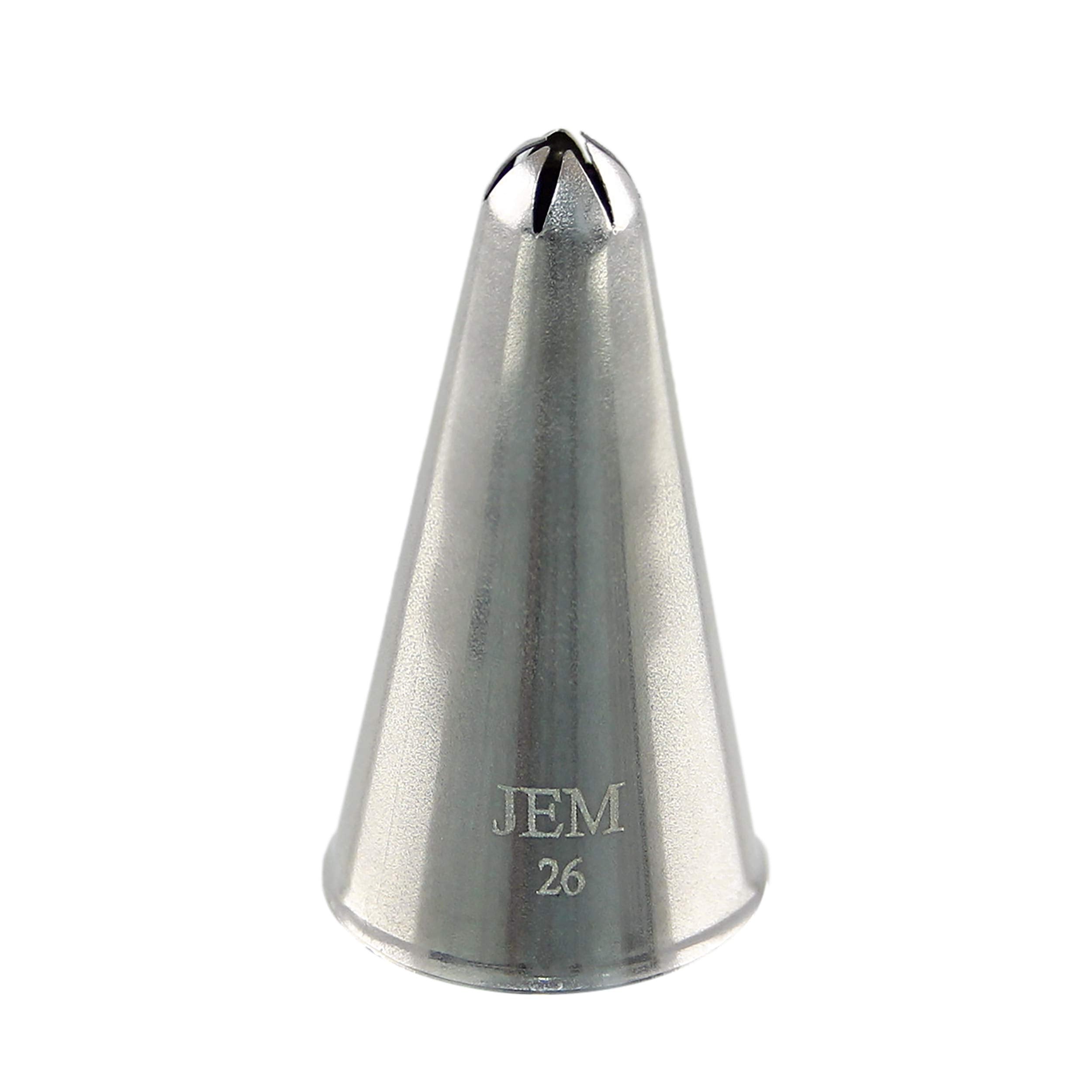 Jem Closed Star Piping Nozzle Decorating Tip. #26