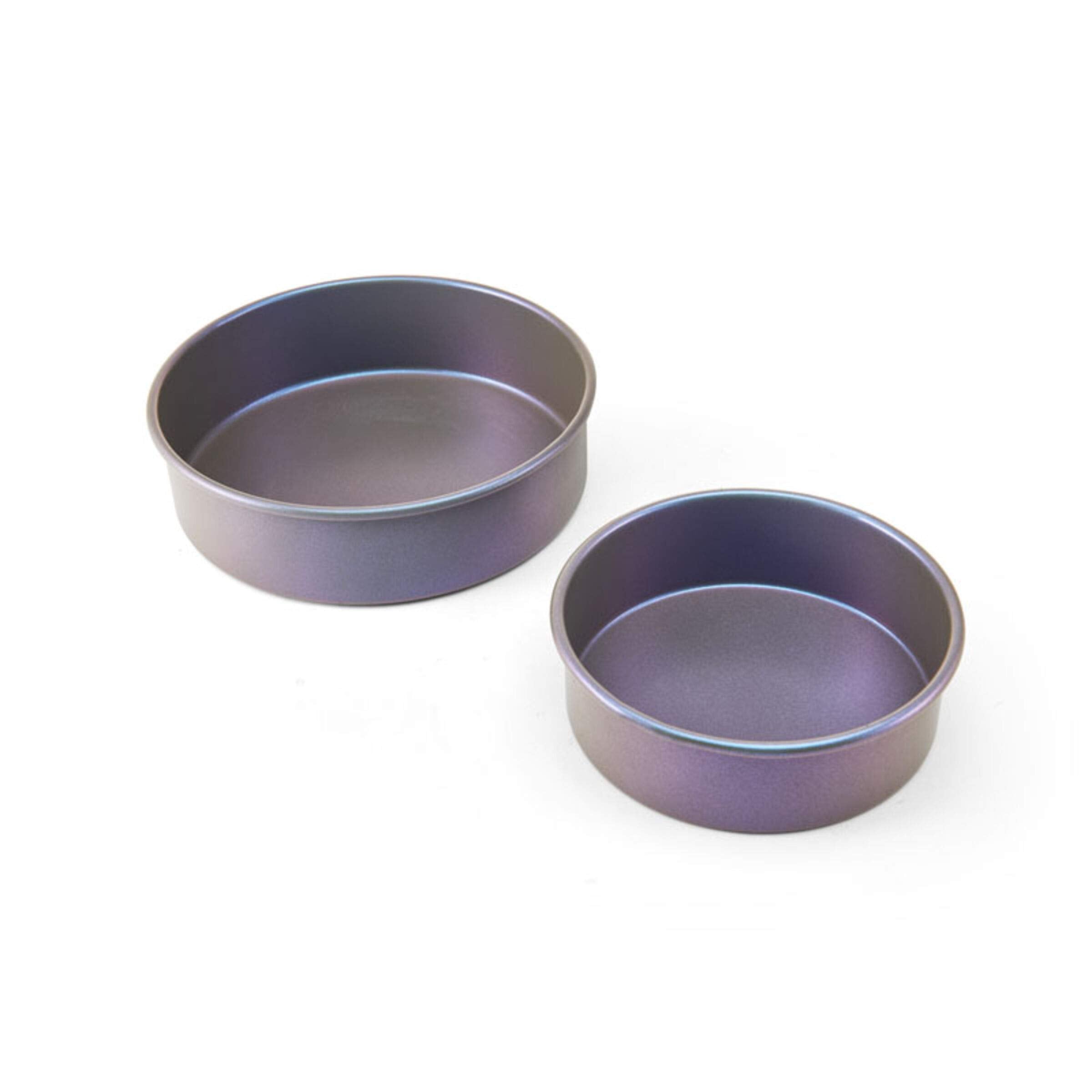 Chicago Metallic Aurora Nonstick Pan, 2-Piece Round, Iridescent