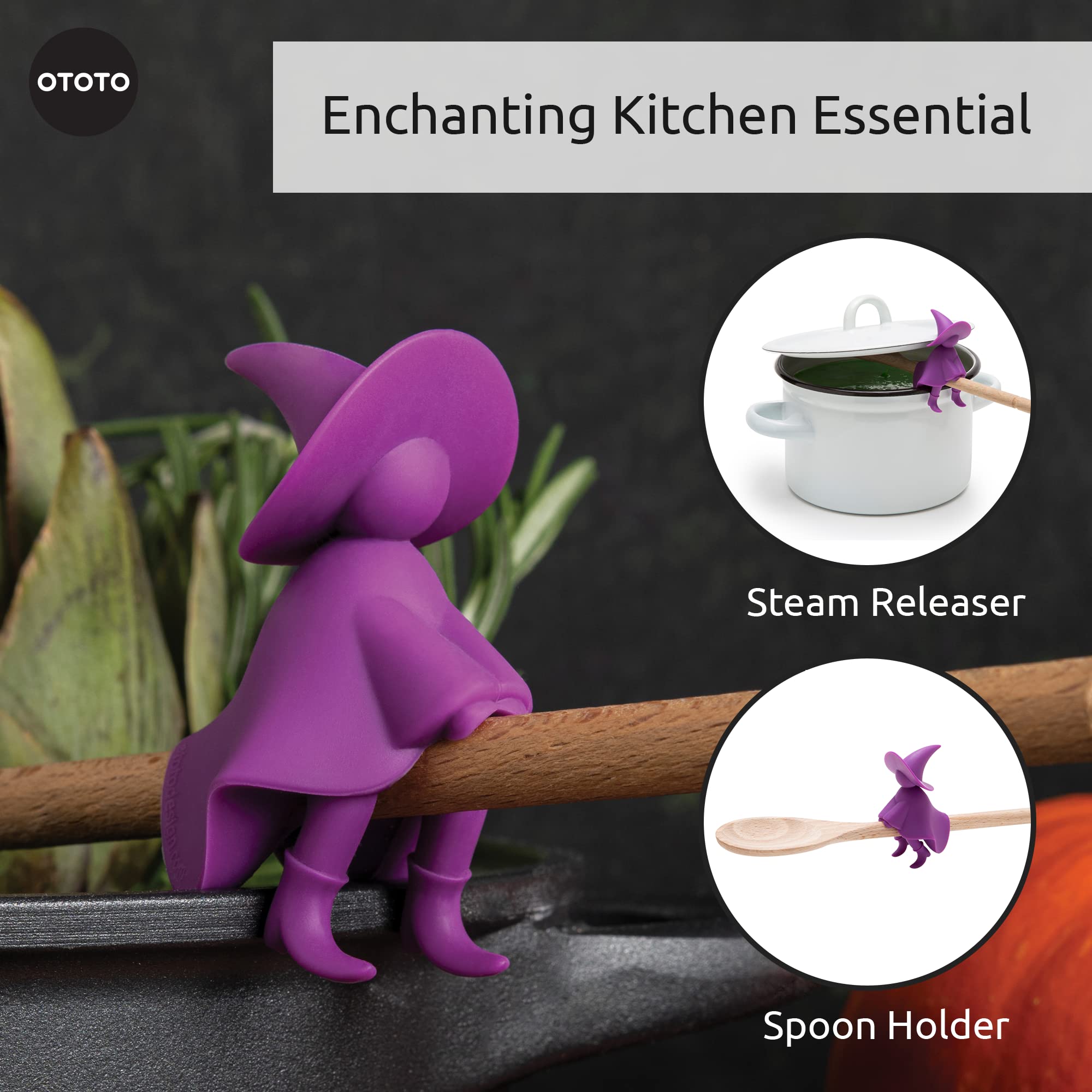 Funny Spoon Holder By Ototo - Spoon Rest For Stove Top - Cooking Gadgets, Cooking Gifts, Cool Kitchen Gadgets, Cool Gifts, Cute