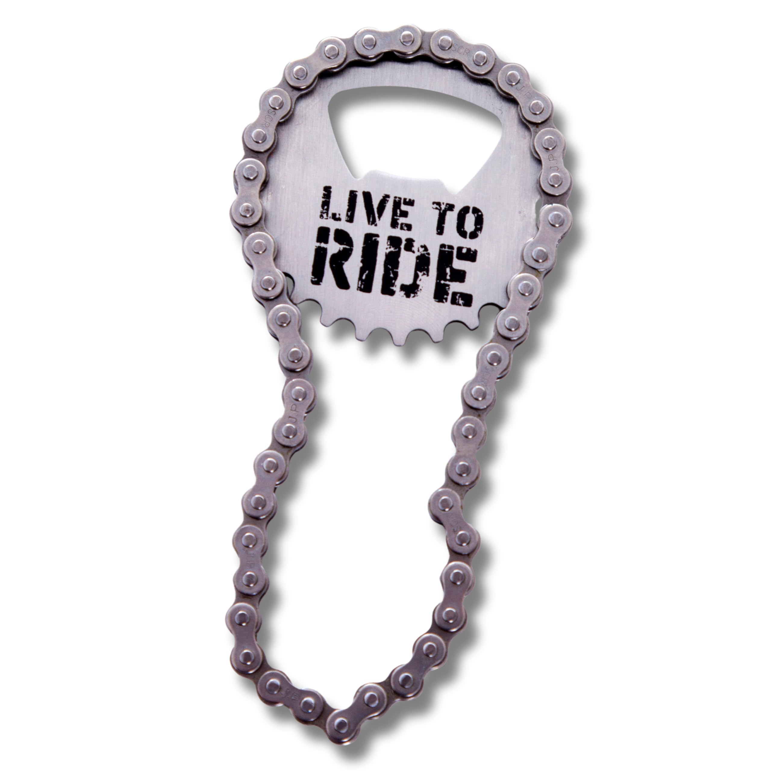 Boxer Gifts Bike Chain Bottle Opener | Silver Stainless Steel | Perfect Bike Gift For Cyclists On Their Birthday, Christmas Or F