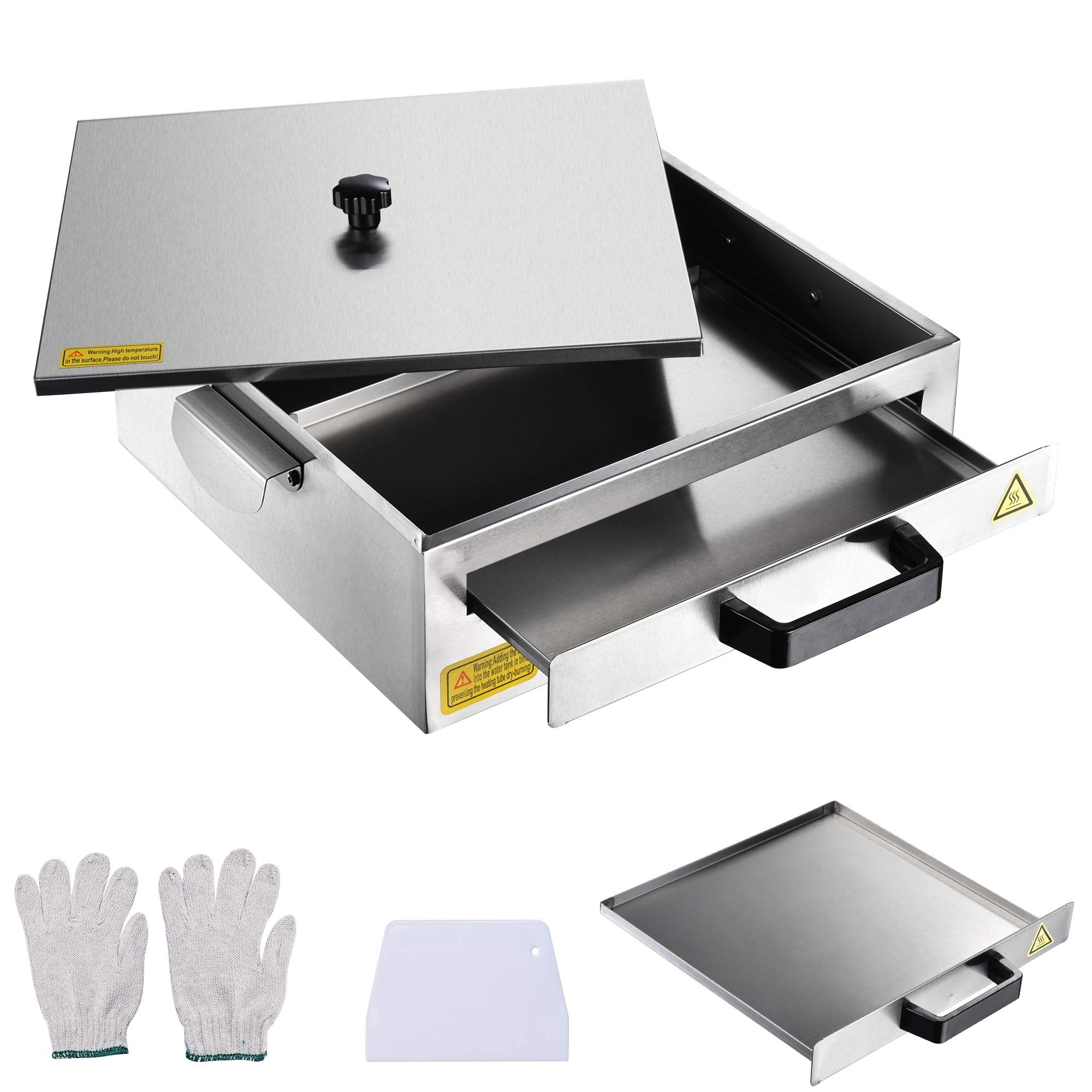 Wechef 1 Layer Rice Noodle Roll Steamer Machine Stainless Steel Extra Tray Cheung Fun