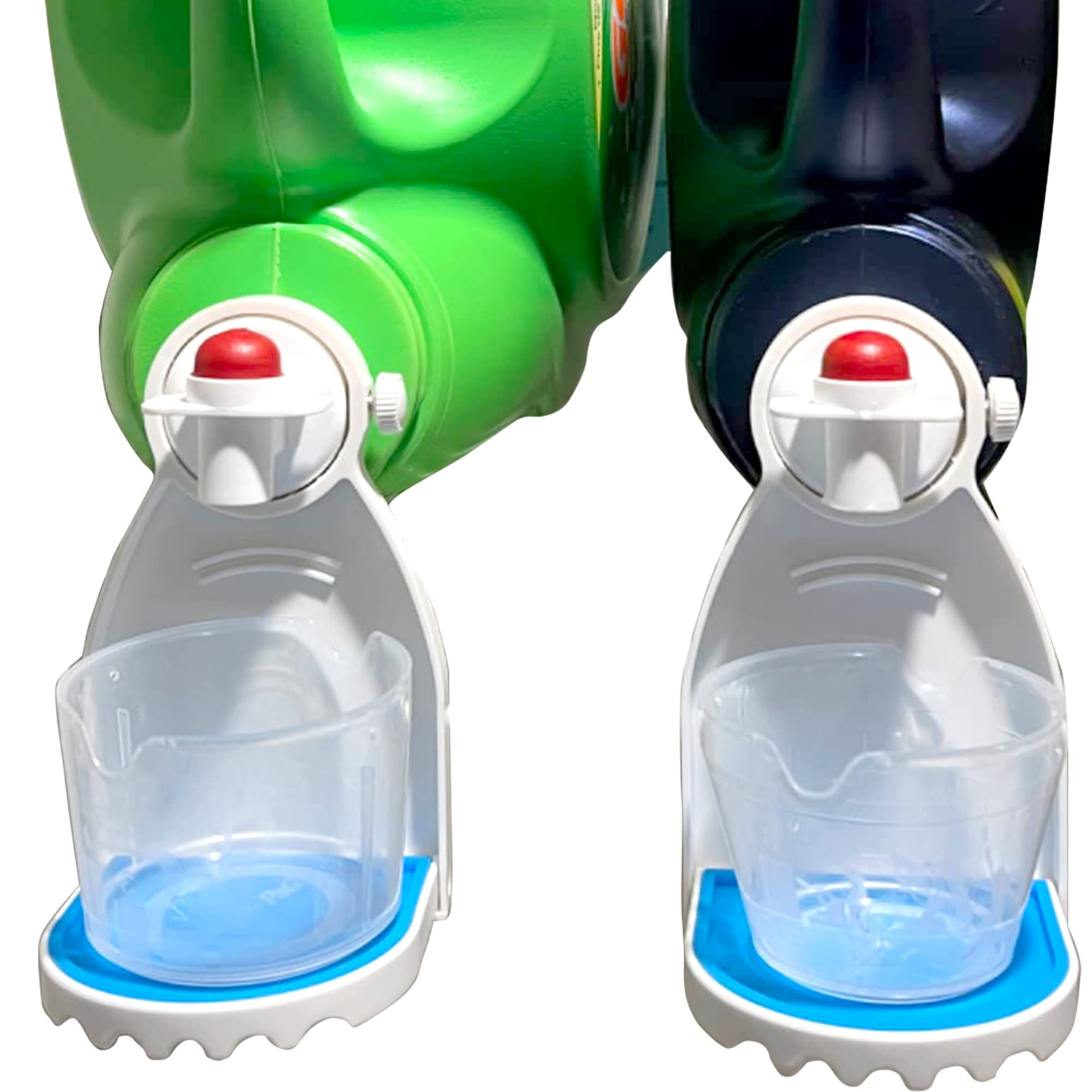 2 Pcs Laundry Liquid Detergent Cup Holder Dulinkas Drip Catcher Tray Fabric Softener Drip Catcher Soap Holder Tray Cup Laundry C