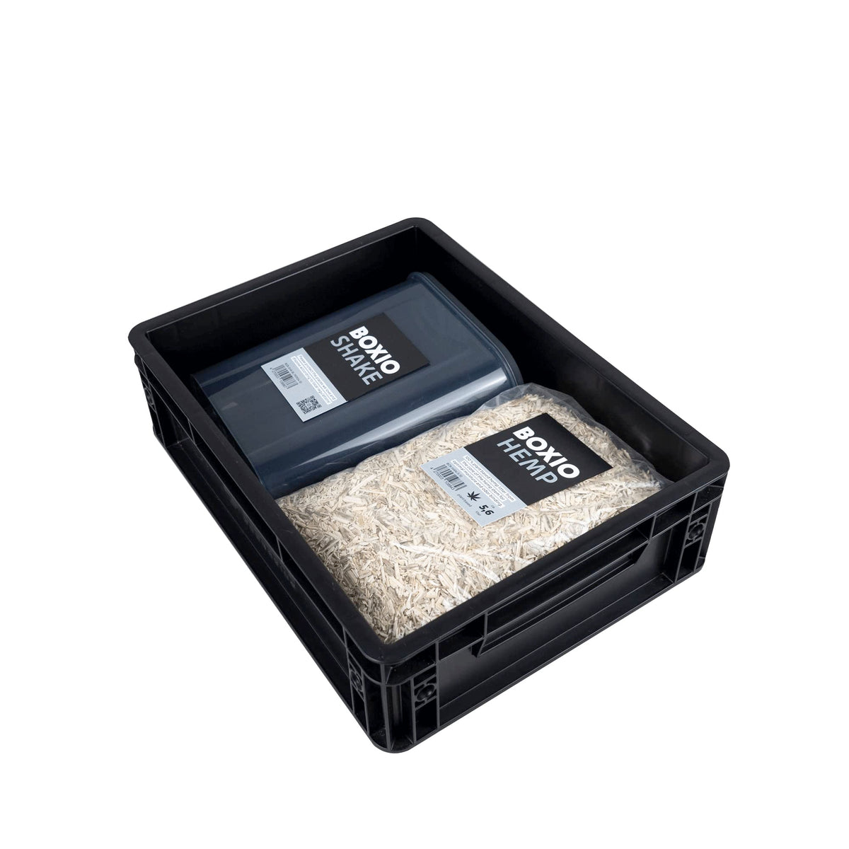Boxio Toilet Up: Booster Seat For Separating Toilet - Includes Hemp Litter And Practical Shaker - 15.7'' X 11.8'' X 4.7'' Cm