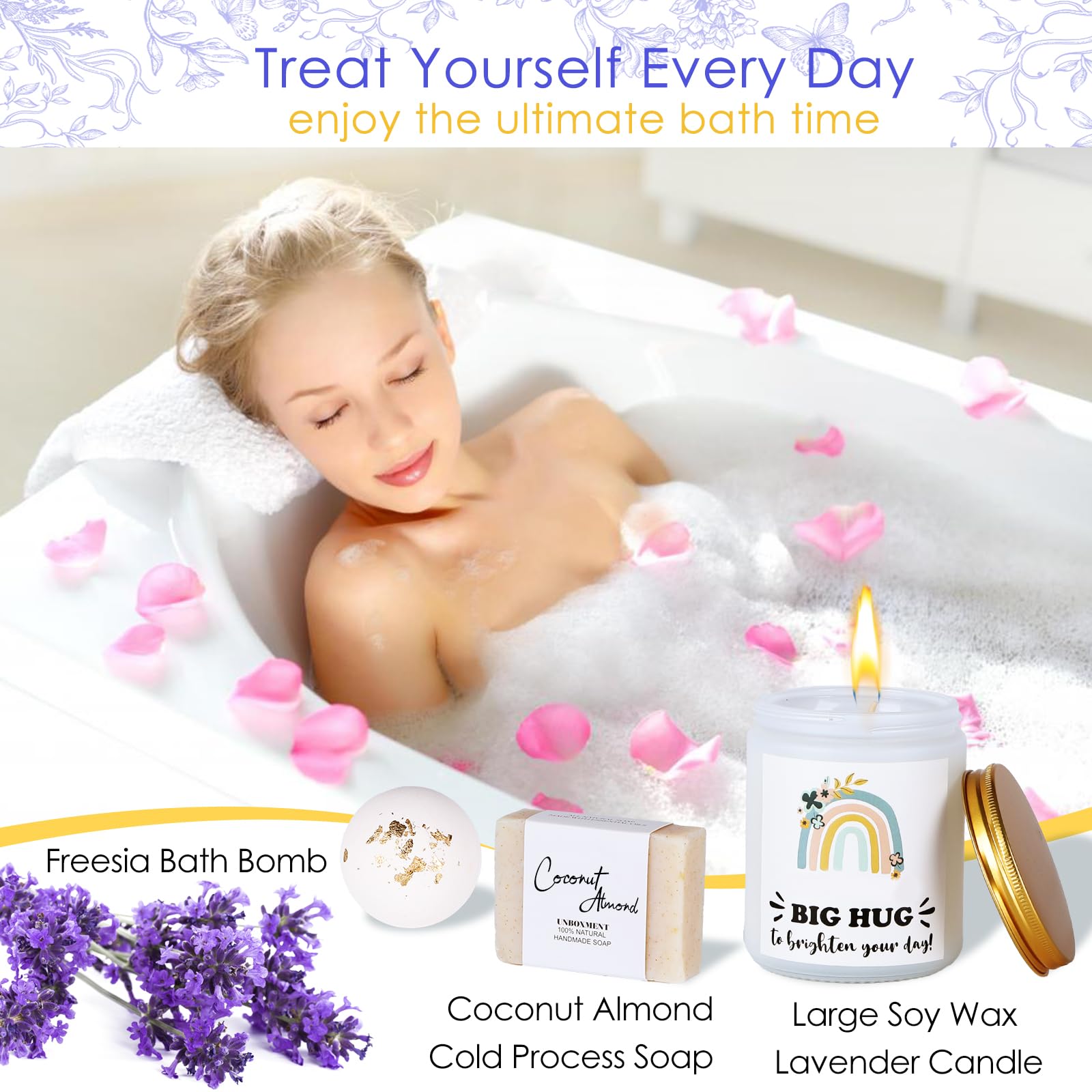 Self Care Gifts For Women, Get Well Soon Gifts For Women, Feel Better After Surgery Care Package With Blanket, Sympathy Gifts Th