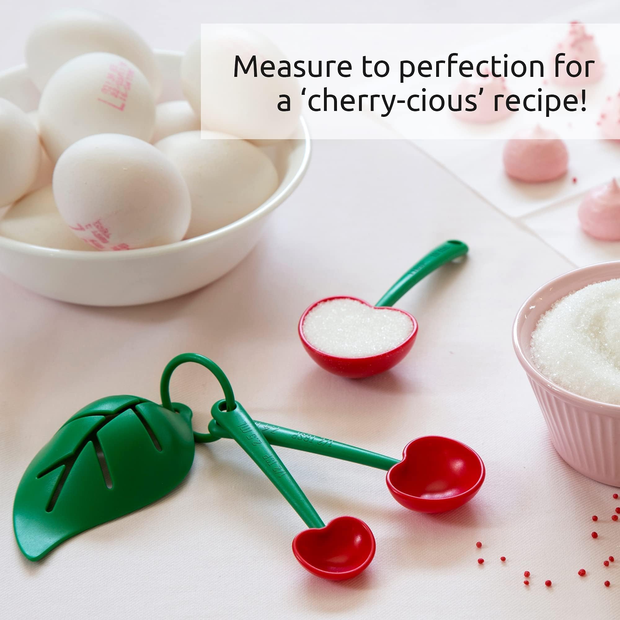 New!! Ototo Measuring Spoons Set - Teaspoons For Dry & Liquid Ingredients, Bpa-Free & Dishwasher Safe, Funny Gifts, Cute Kitchen