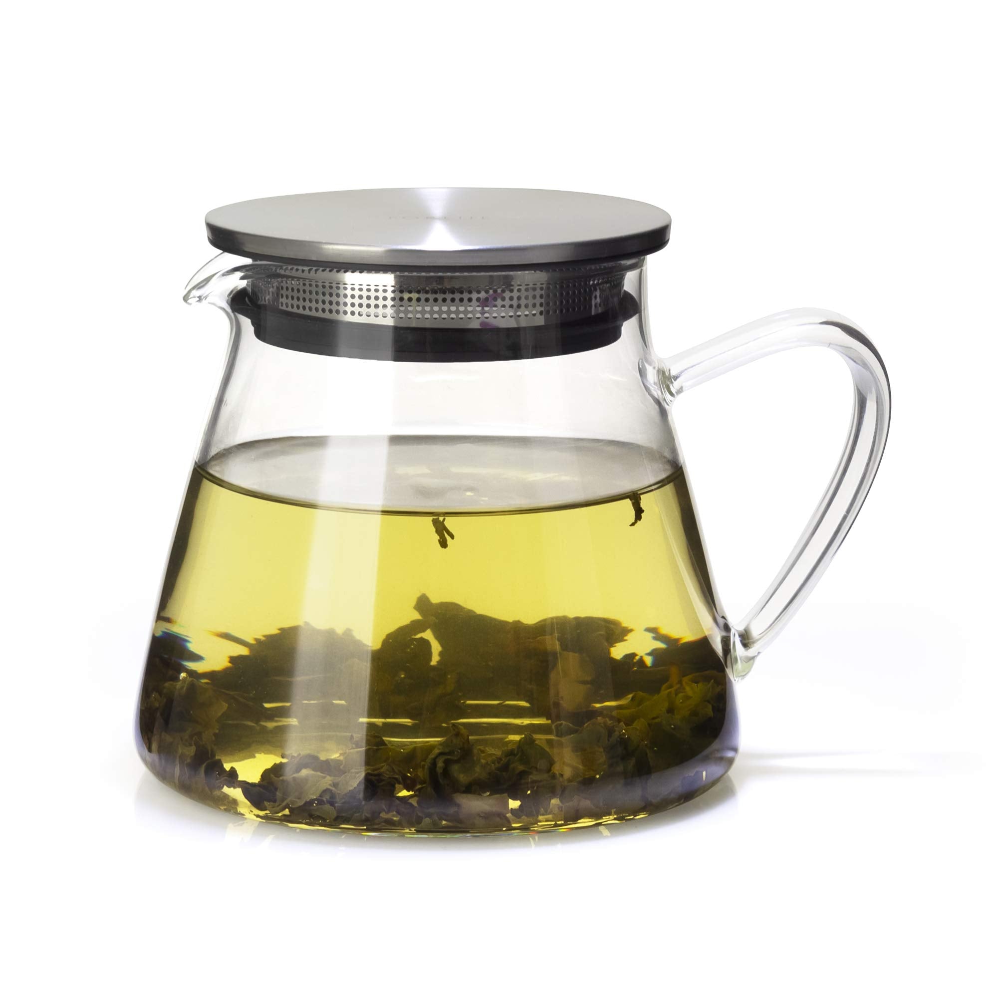 Forlife Fuji Glass Teapot With Filter Lid (32 Ounces)