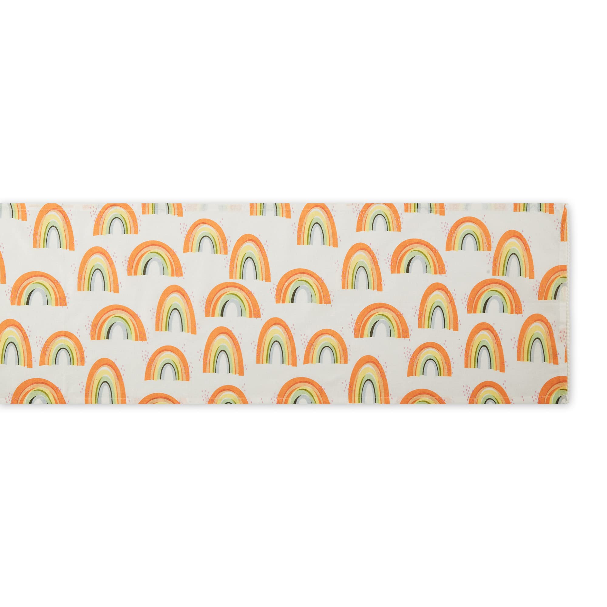 RAINBOW PRINT TABLE RUNNER 14x108