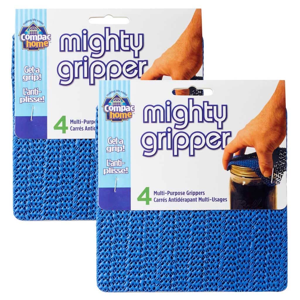 Compac Home Mighty Gripper Non-Slip Pads Jar Opener, Stablize Pictures, Keyboards, Lamps, And More, 8 Count