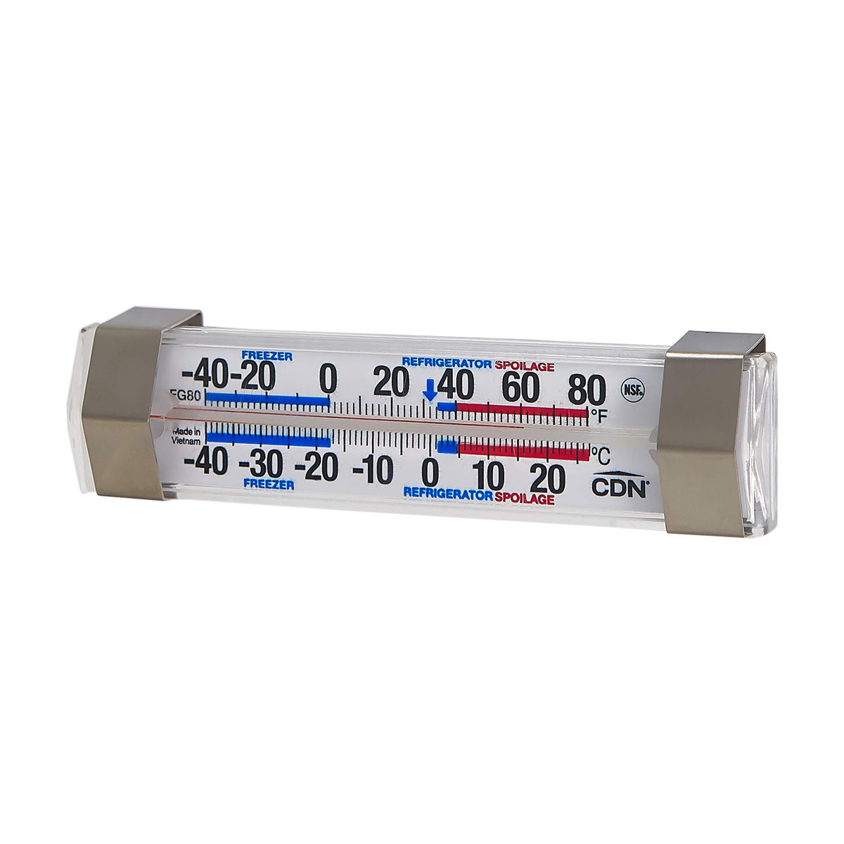 Cdn Fg80 Refrigerator/Freezer Nsf Professional Thermometer
