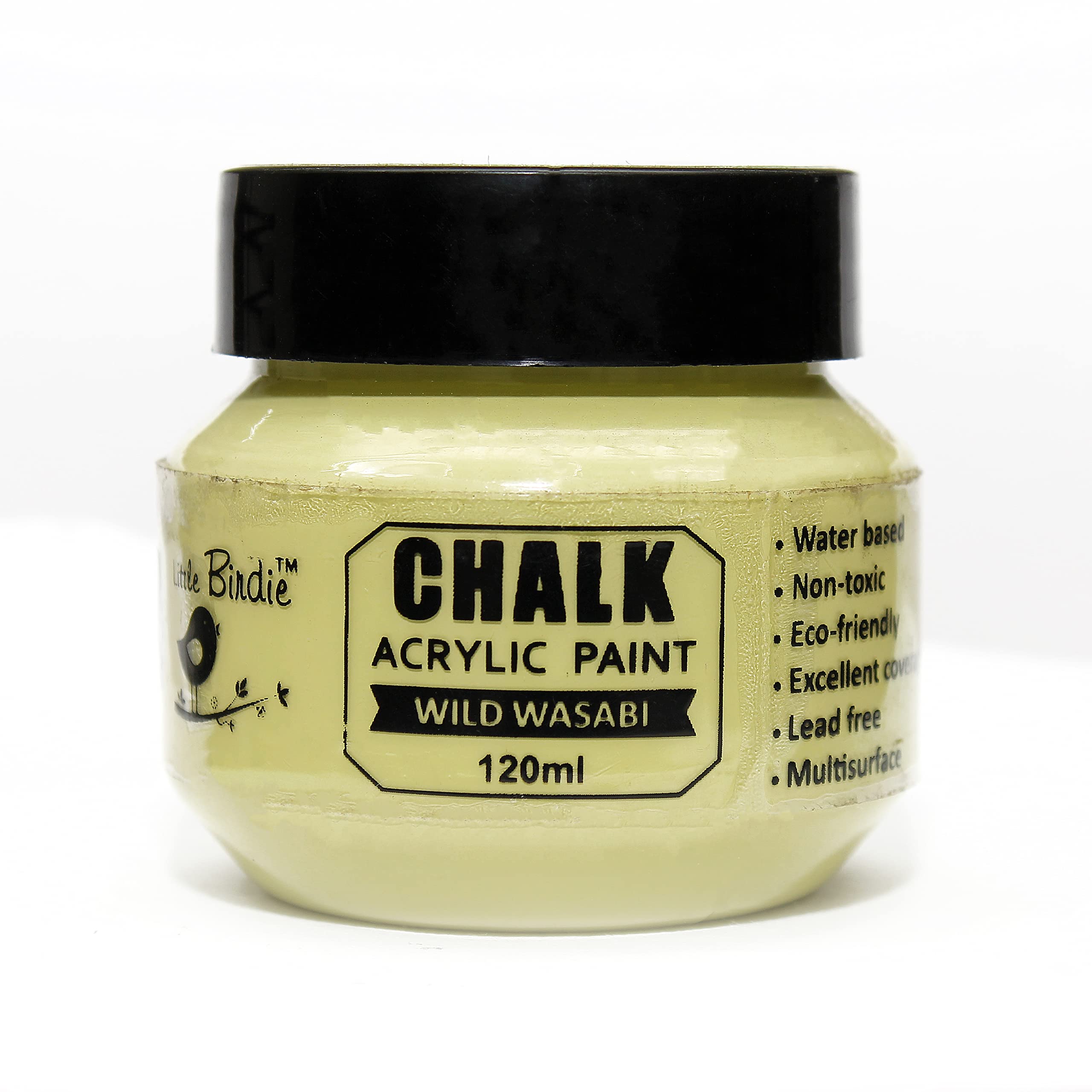 Itsy Bitsy- Home Decor Chalk Acrylic Paint 120Ml - Wild Wasabi