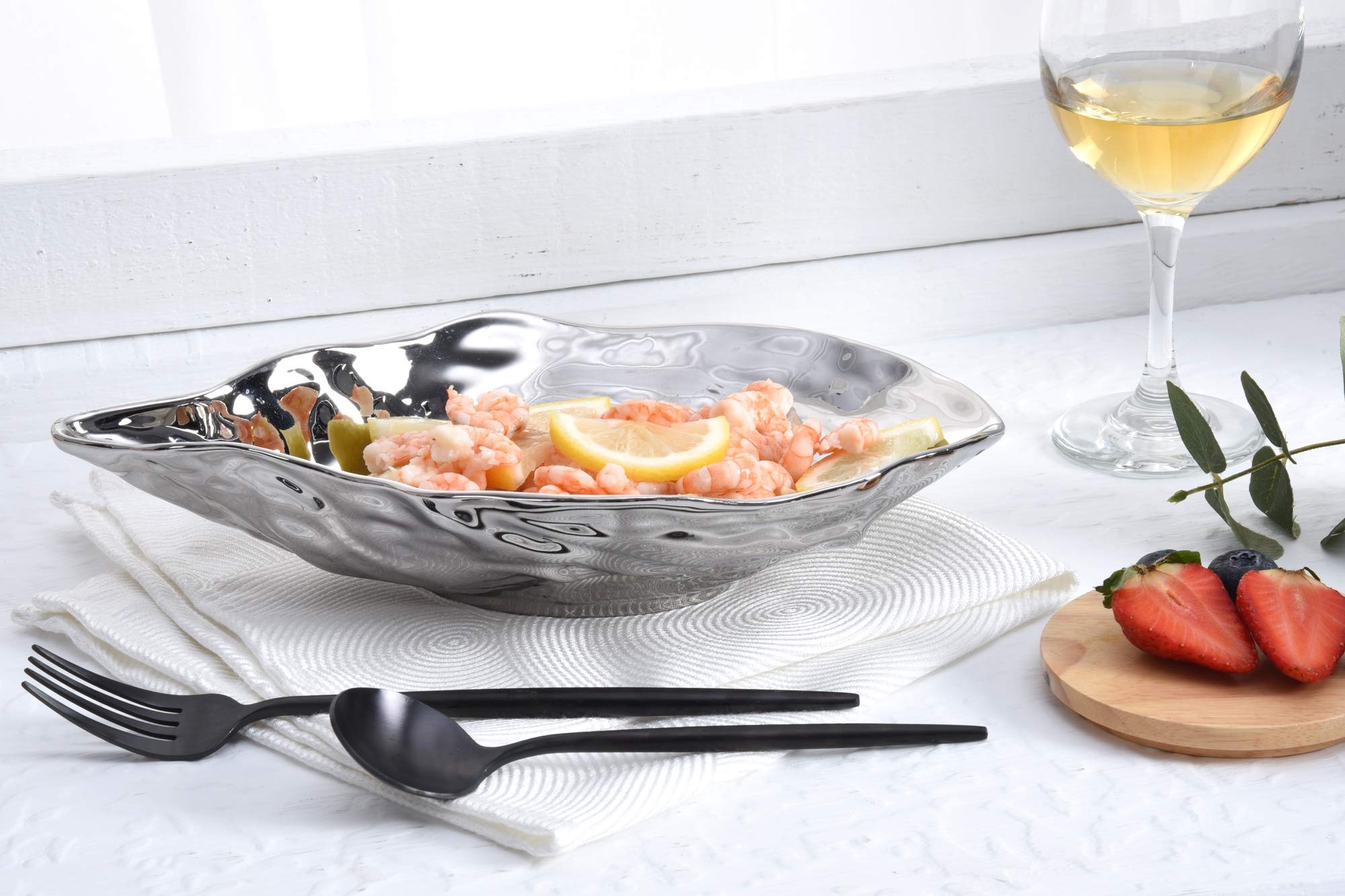 Pampa Bay Porcelain Medium Oyster Bowl