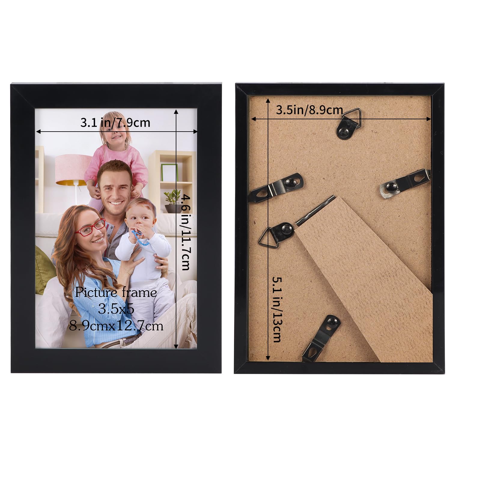 Giftgarden 20x27 Picture Puzzle Frame Black, Textured Metal Frame 27x20 for Poster Wall Display, Single