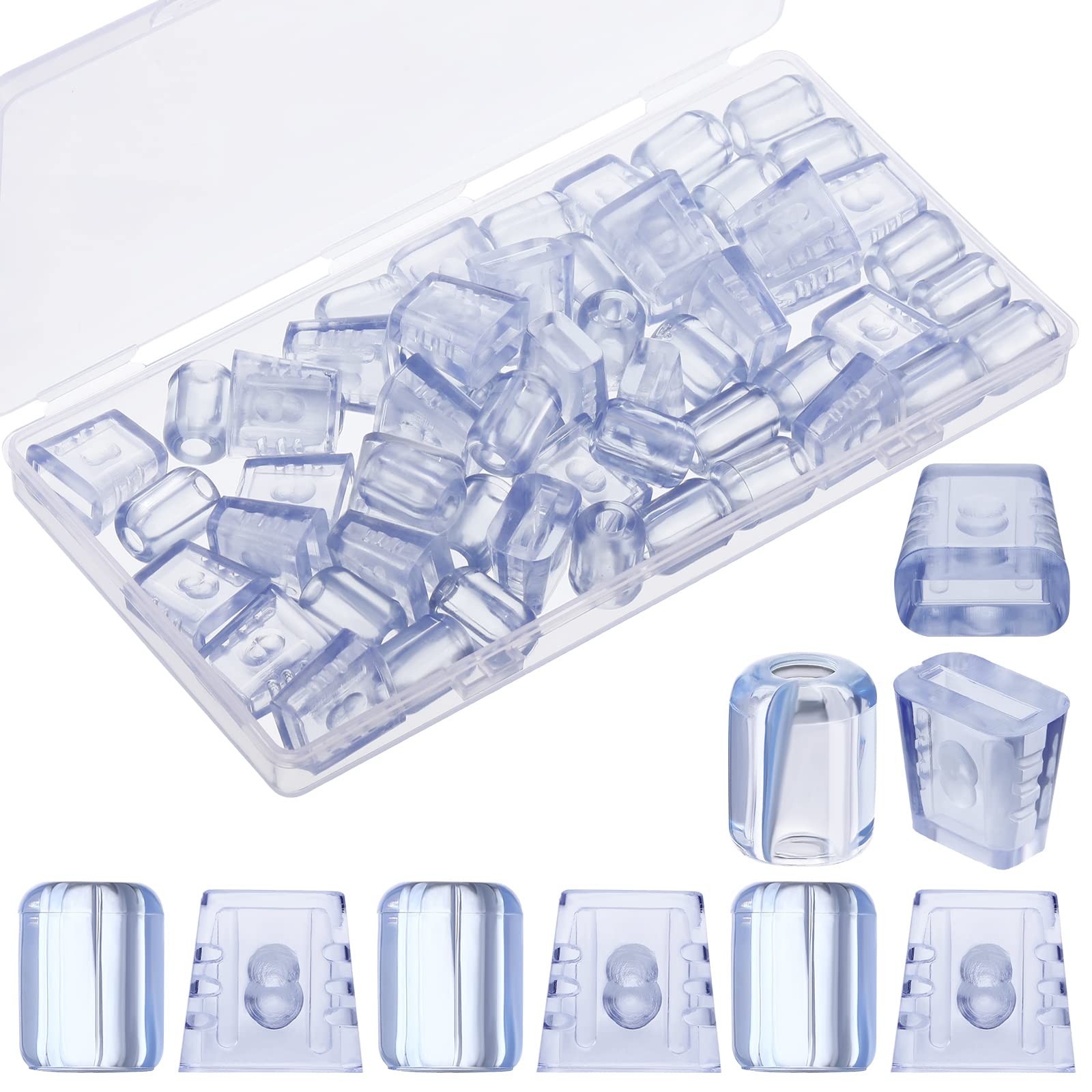 30 Pieces Kitchen Sink Rack Rubber Feet For Kitchen Sink Grid 30 Pieces Rubber Wire Bumpers Sink Protectors For Kitchen Sink Sin