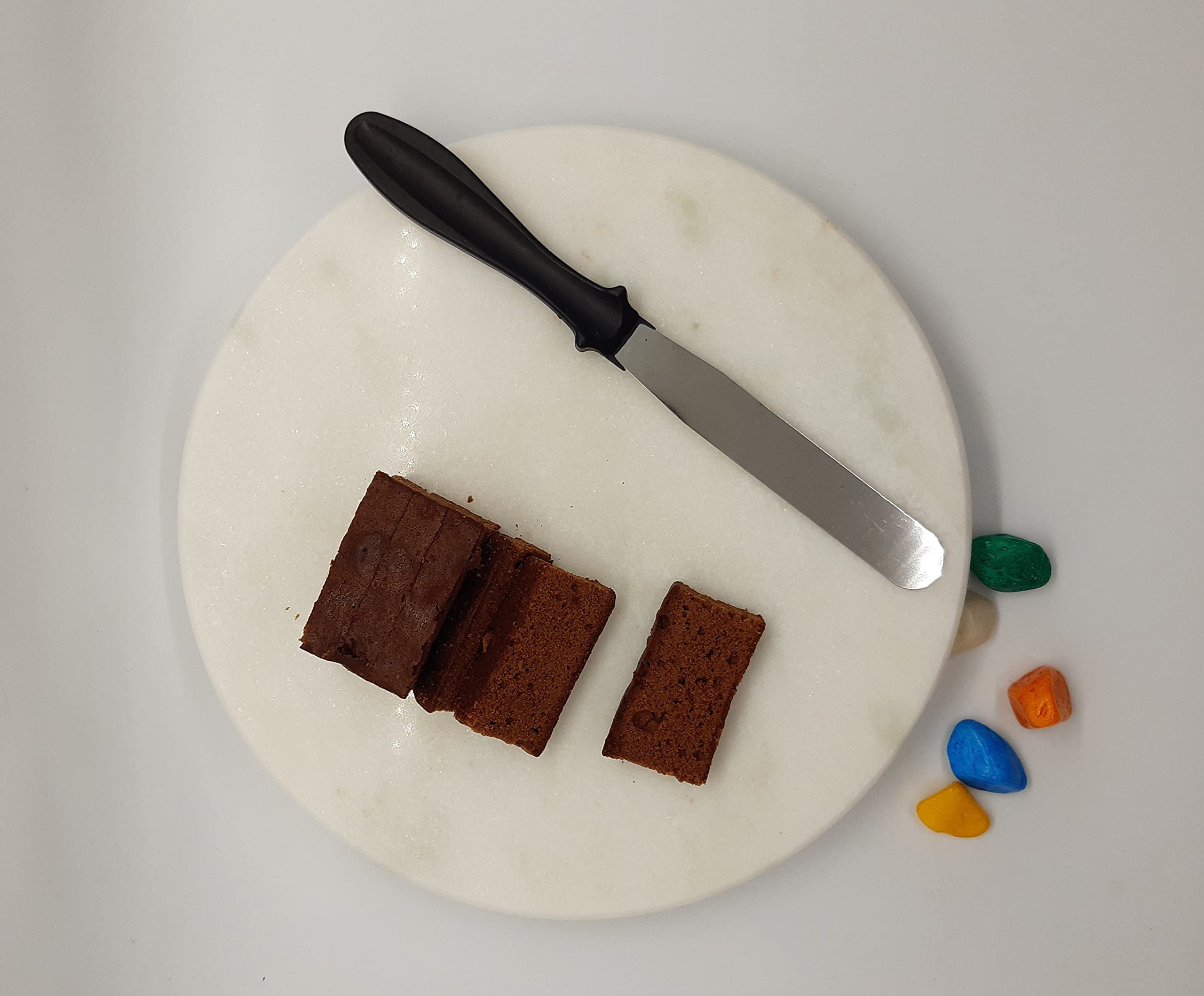 Rathore Handicrafts Marble Chakla Roti(Chapati) Maker Rolling Board 9 Inch