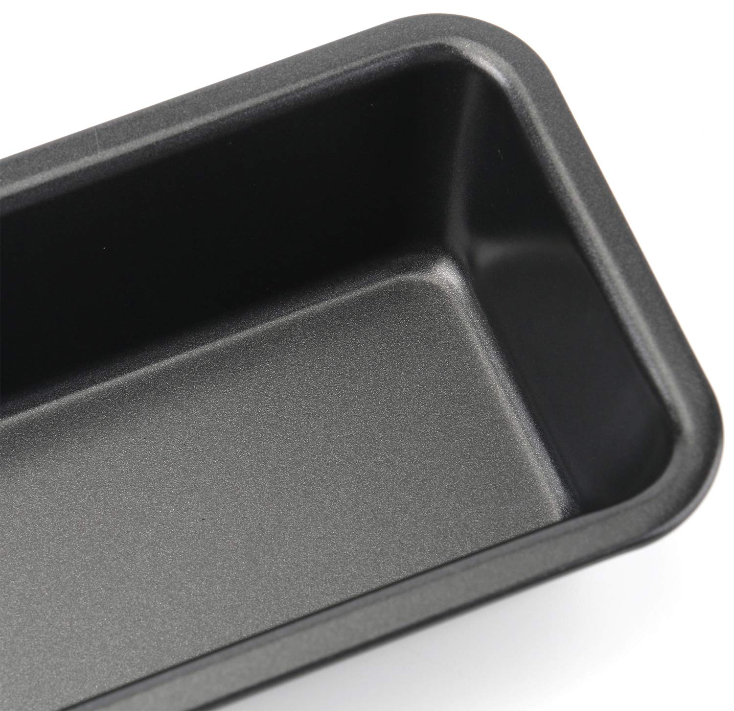 Lawei 6 Piece Non-Stick Mini Loaf Pan - 3.5 X 6 Inch Carbon Steel Bread And Toast Mold, Little Bakeware Pans For Banana Bread, B