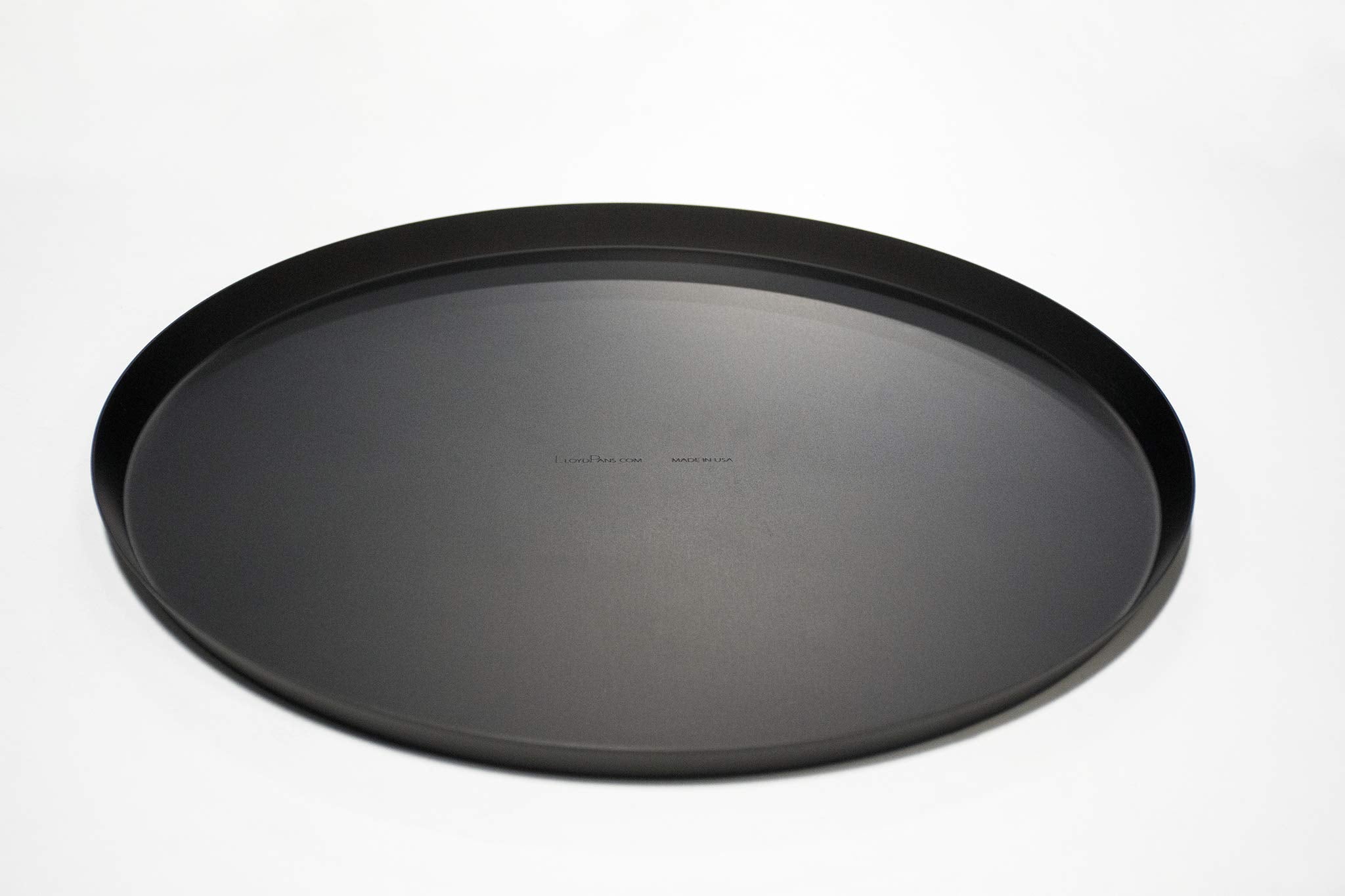 Lloyd Pans Pizza Cutter Pan 16 Inch, Dark Gray, Model H63N-16X0.75-PSTK