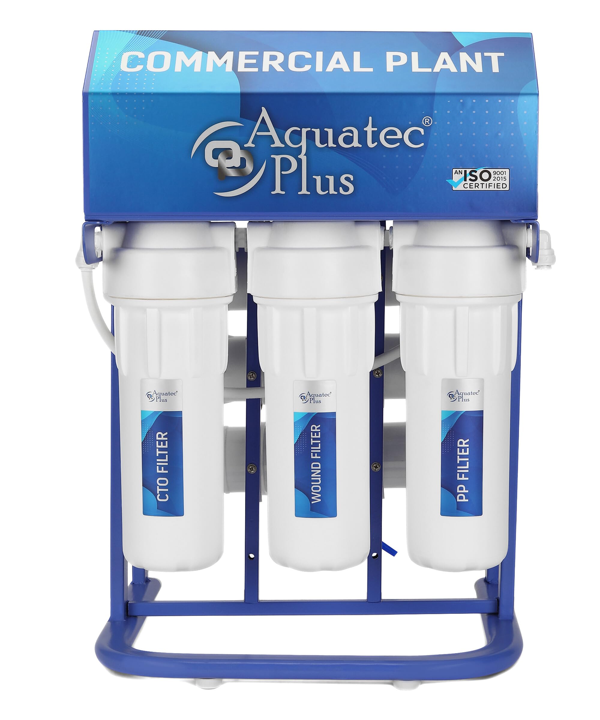 Aquatec Plus  30 Lph Commercial Ro Water Purifier, 30 L Ro+Tds Water Purifier (Blue)