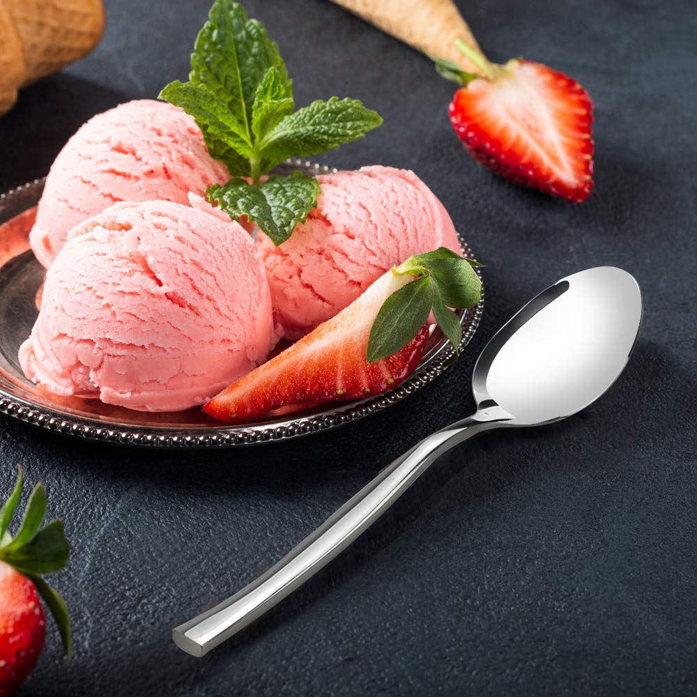 Idomy 60-Piece Stainless Steel Flatware Set, Cutlery Set Service For 12