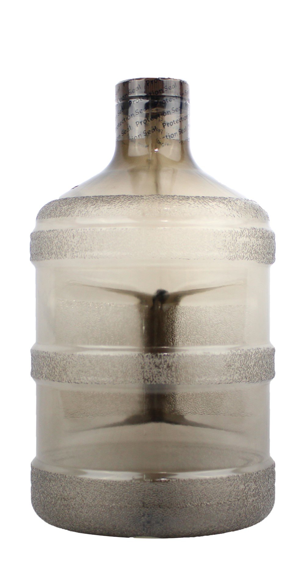 H8O 1 Gallon Round Bpa Free Water Bottle With 48Mm Cap (Grey)