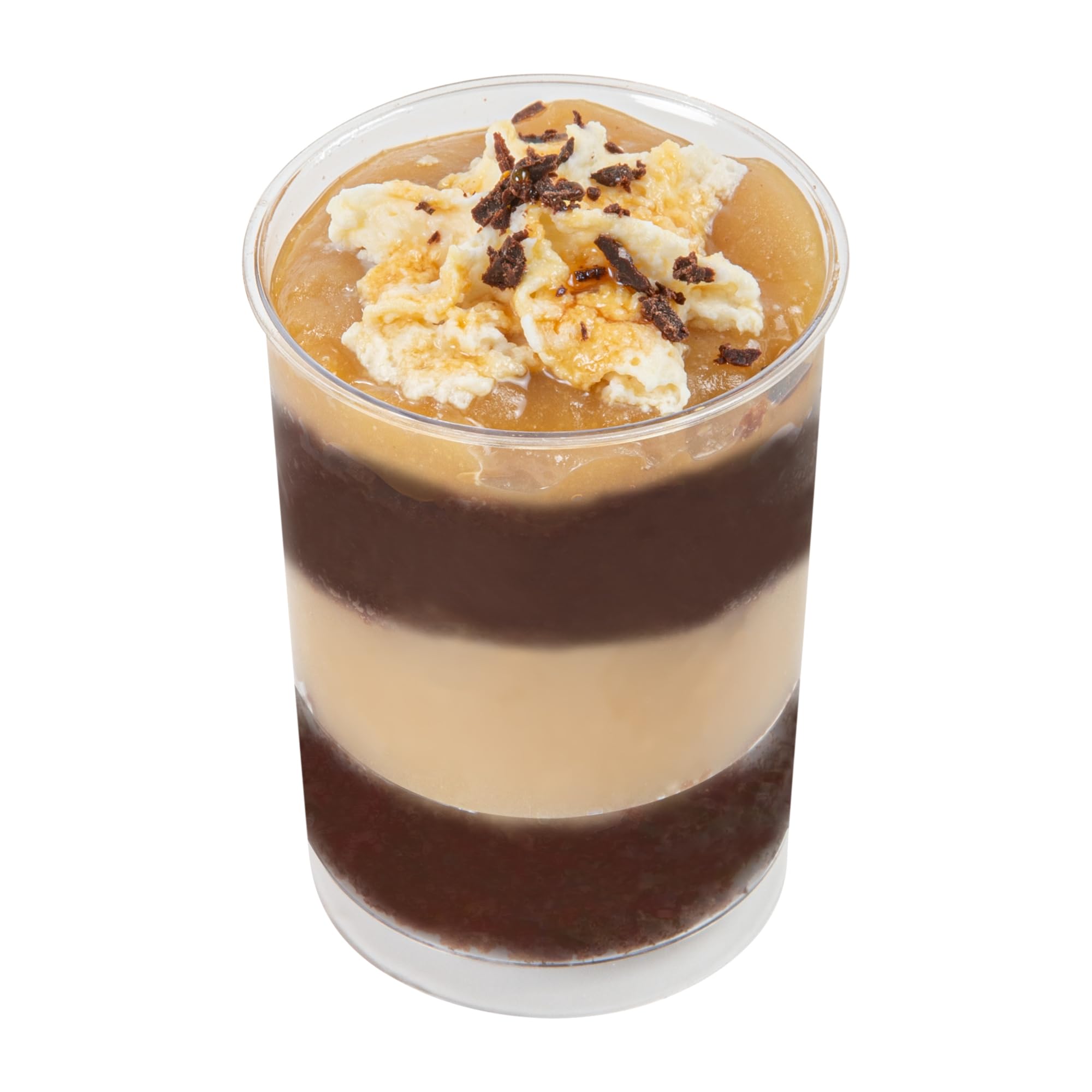 Restaurantware-Mini Serve 4.7 Ounce Plastic Dessert Cups, 25 Disposable Round Serving Cups - Lids Sold Separately, Stackable, Cl