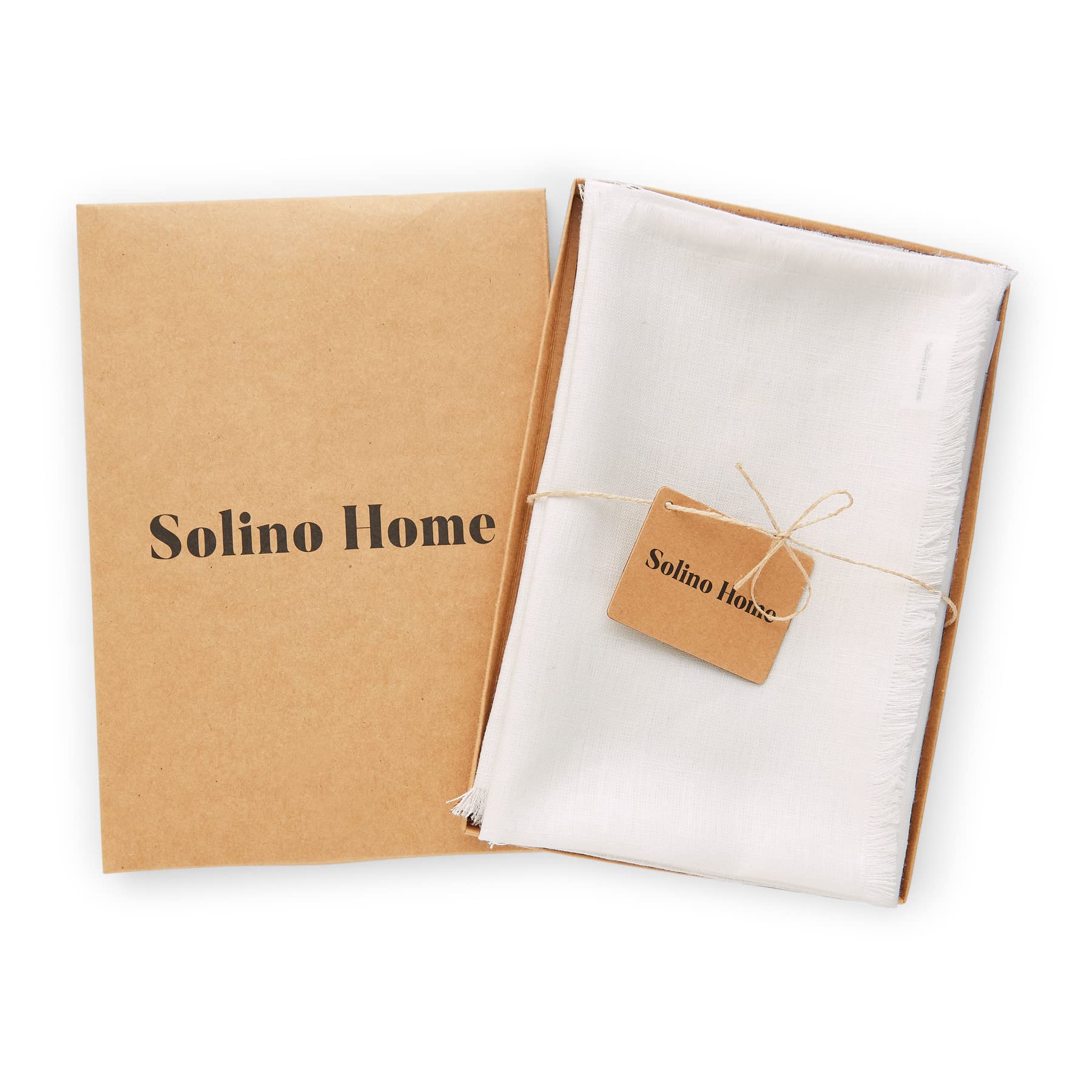 Solino Home Summer Linen Cloth Napkins