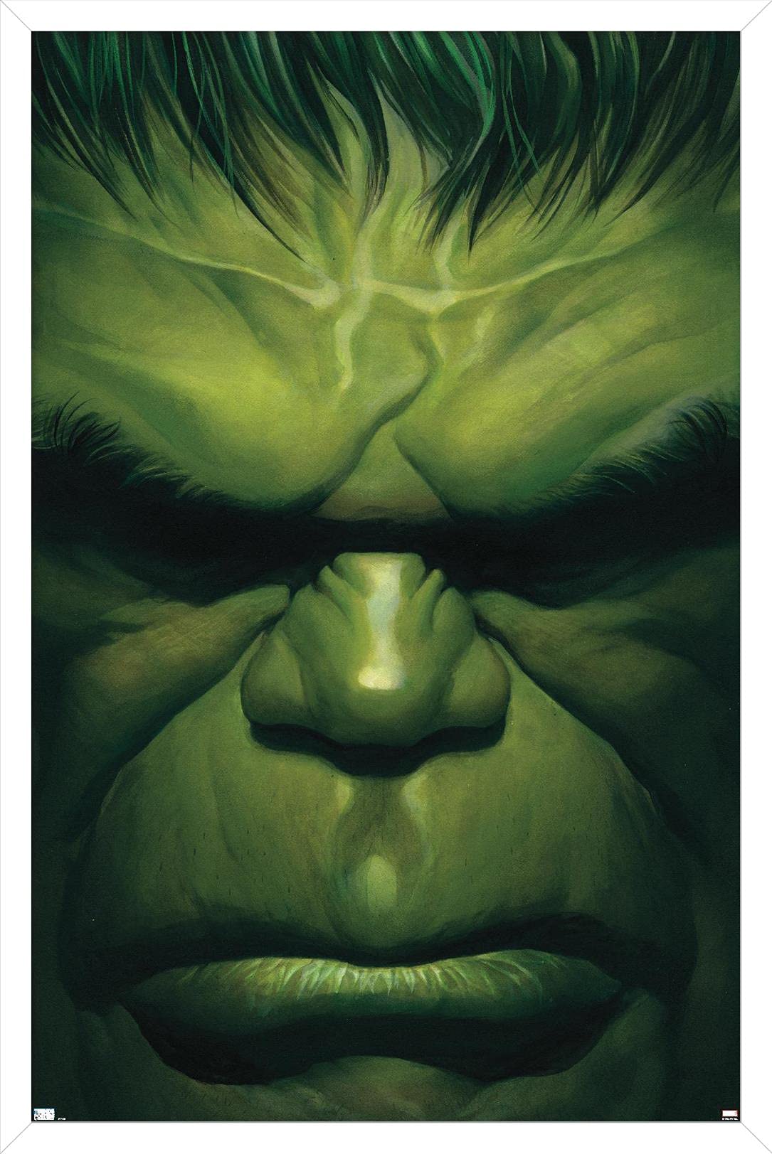 Trends International Marvel Comics - Hulk - The Immortal Hulk #18 Wall Poster, 22.37'' X 34.00'', White Framed Version