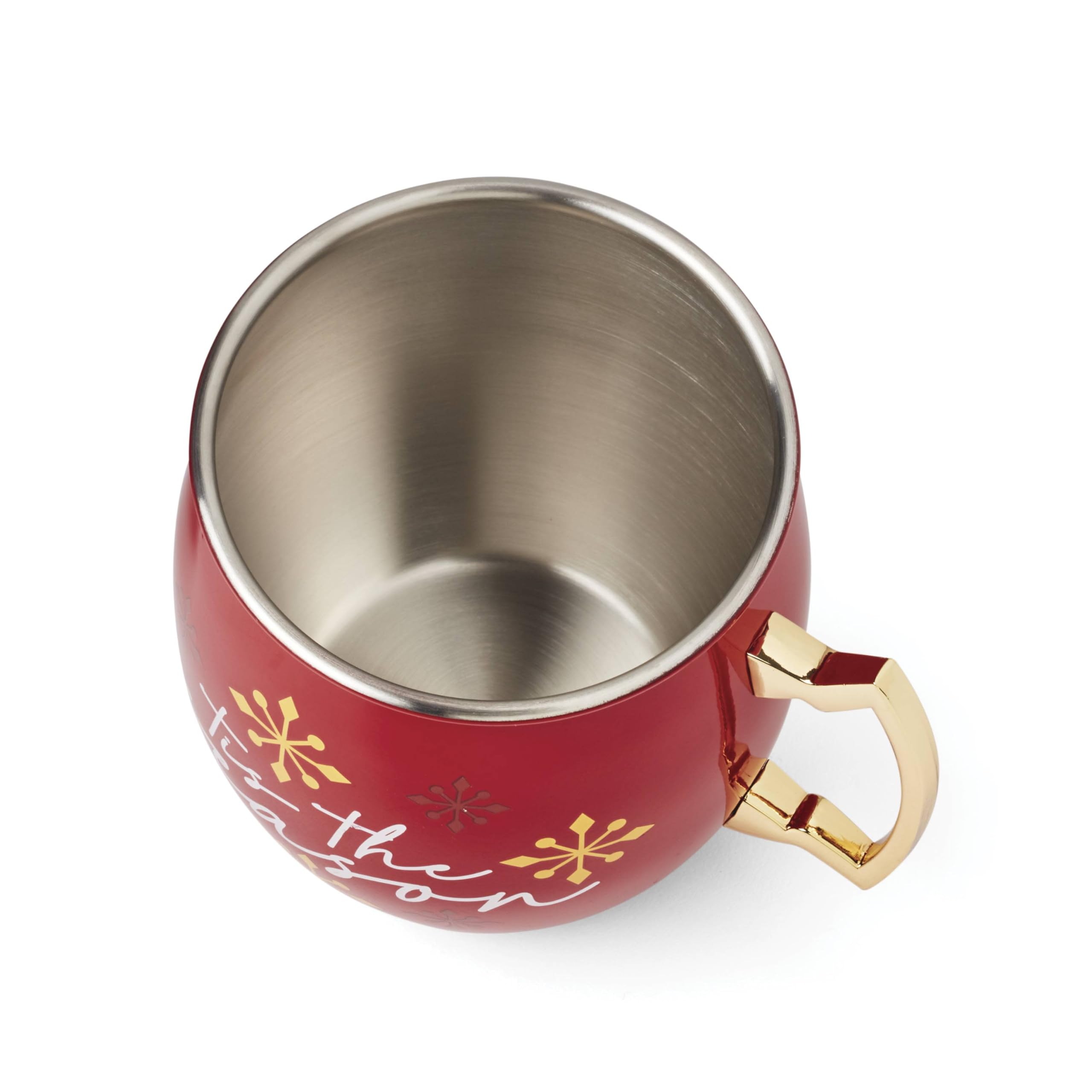 Cambridge 896215 20 Oz Nutcracker Moscow Mule Mugs, Set Of 2