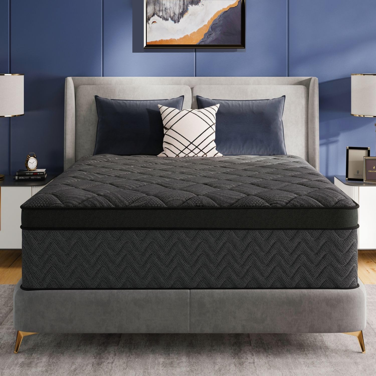 Bedingly Twin Size Mattress 12 Inch Ba-4