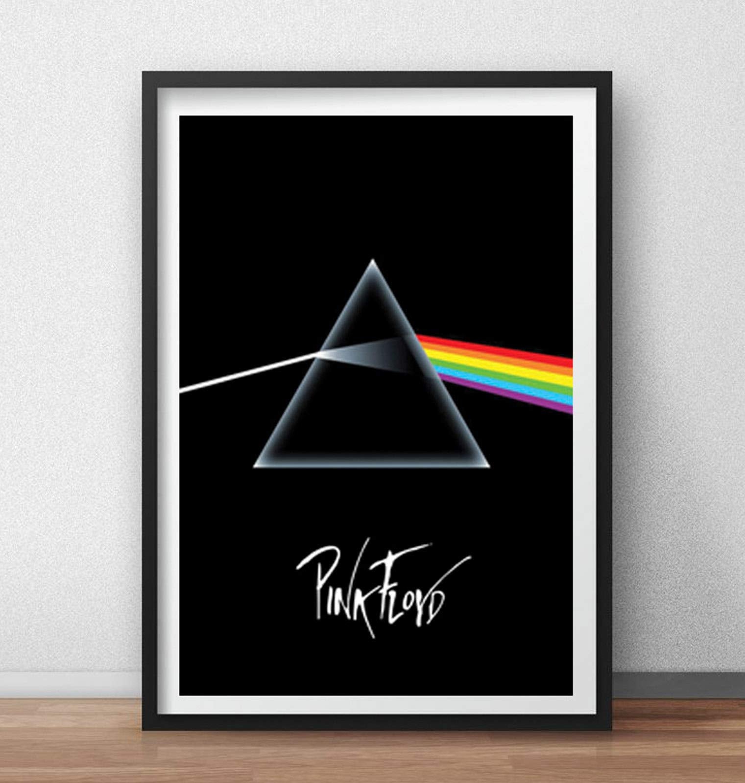 Good Hope - Pink Floyd Framed Poster Acrylic Glass For Room & Office (10 Inch X 13 Inch, Multicolor)