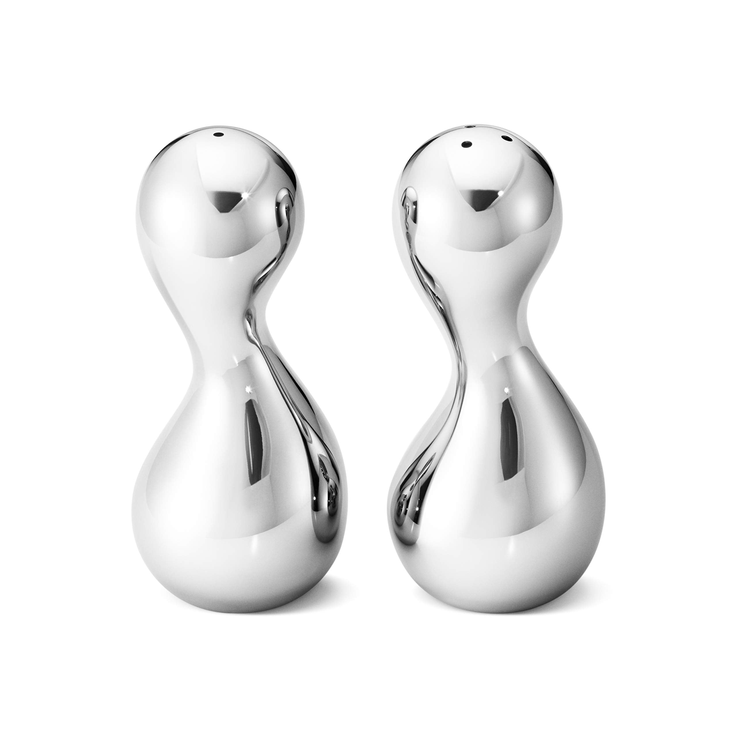 Georg Jensen Cobra Salt And Pepper Shaker, Stainless Steel