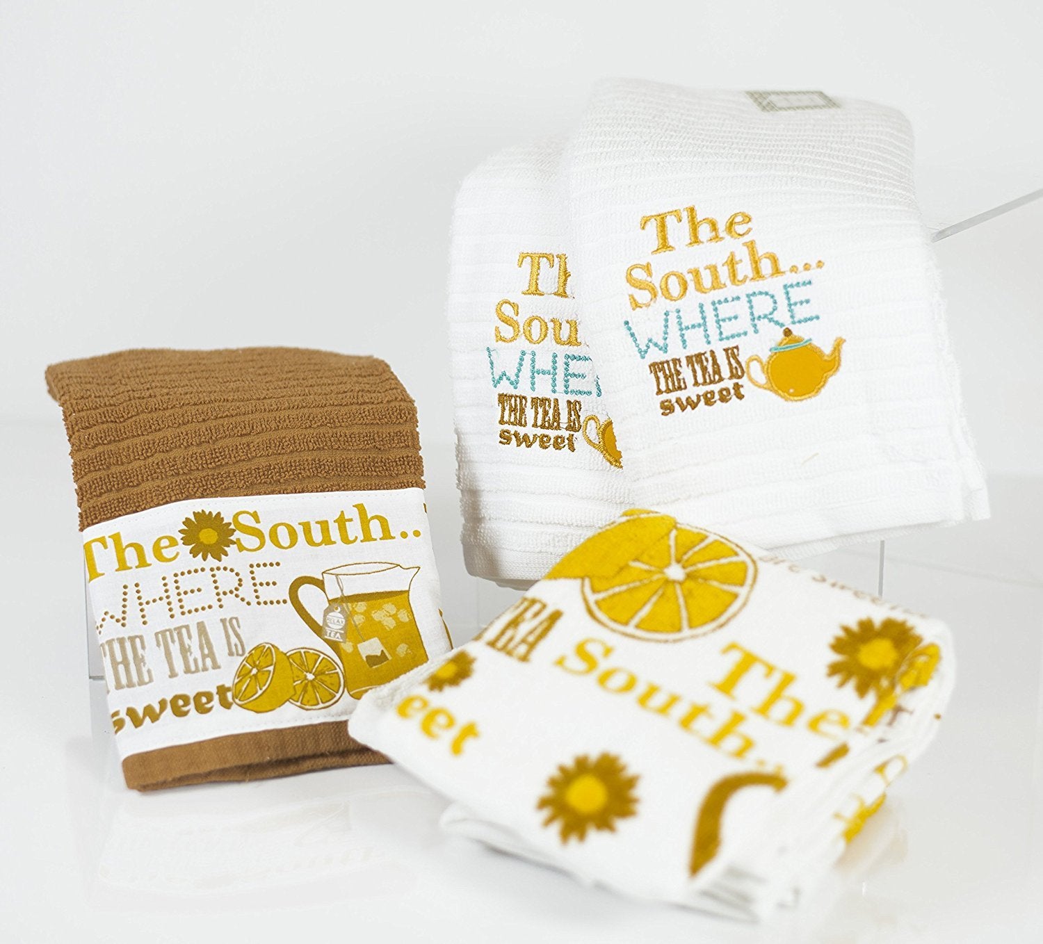 The South Sweet Tea Dish Towel Set Of 5