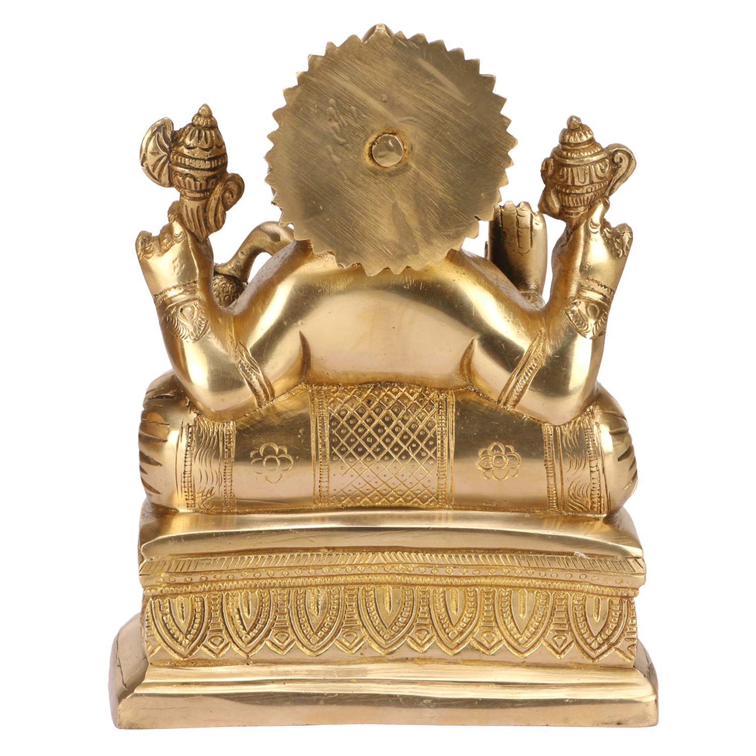 Artvarko Brass Ganesha Statue Ganesh Idol For Home Dcor Living Room Office Year Gifts God Ganpati Vastu Murti Showpiece Religiou