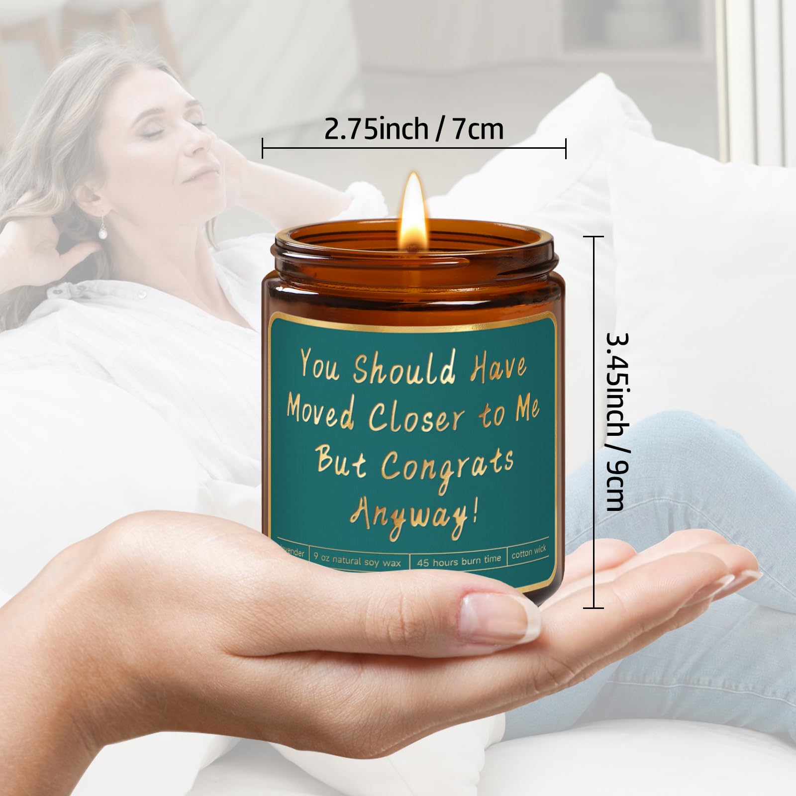 House Warming Gifts New Home,Funny Housewarming Gifts Candle for Friend,New Home Gift Idea for Couple,Gift for Homeowner,Neighbo