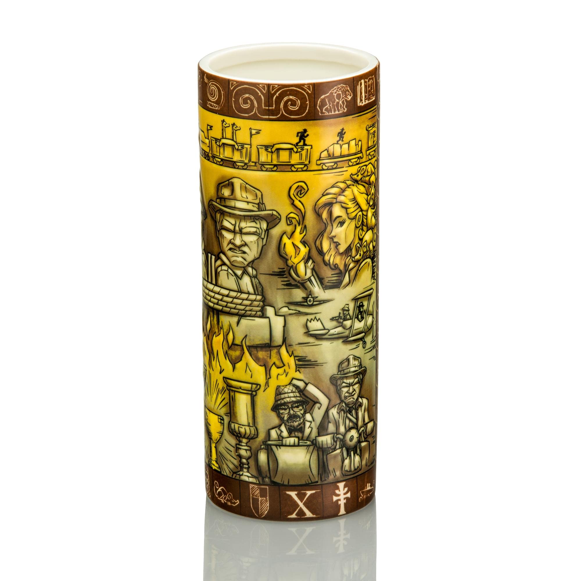 Geeki Tikis Indiana Jones And The Last Crusade Scenic Mug  Holds 24 Ounces