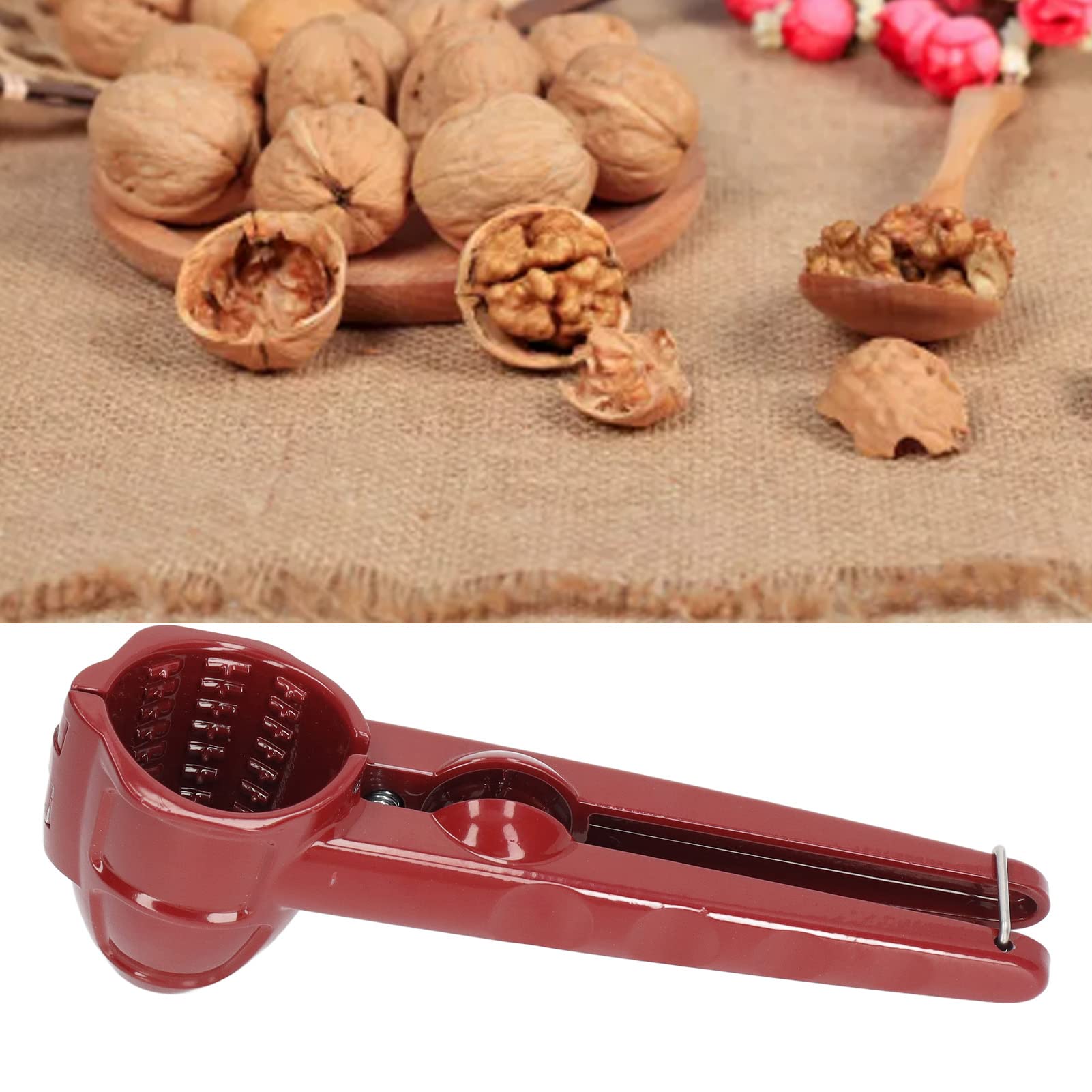 Stainless Steel Walnut Cracker Opener Tool Multifunction Nutcracker With Non Slip Handle For Walnut Nuts Chestnut