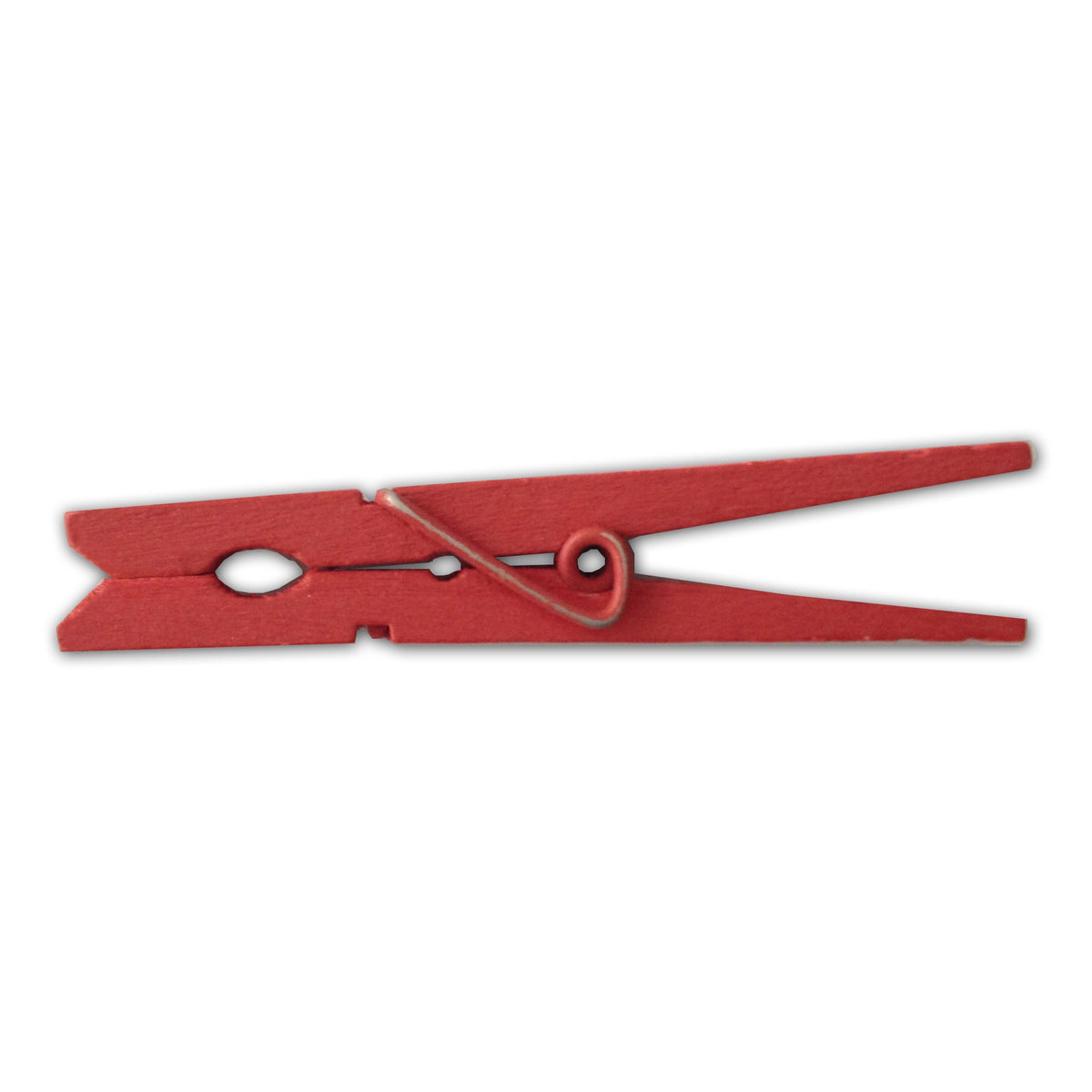 Lwr Crafts Wooden Large Clothespins 3-5/16 '' 8.4Cm 30 Pieces Per Pack (Red)