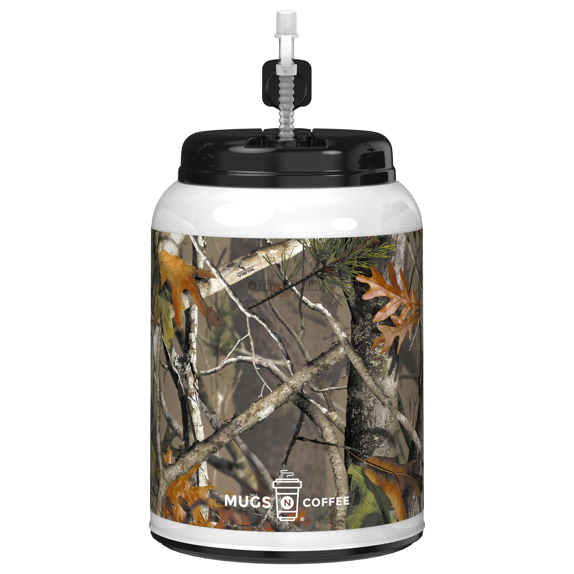Mugs N Coffee 100 Oz Nextcamo Mug With Reusable Straw - Bpa Free - Made In The Usa