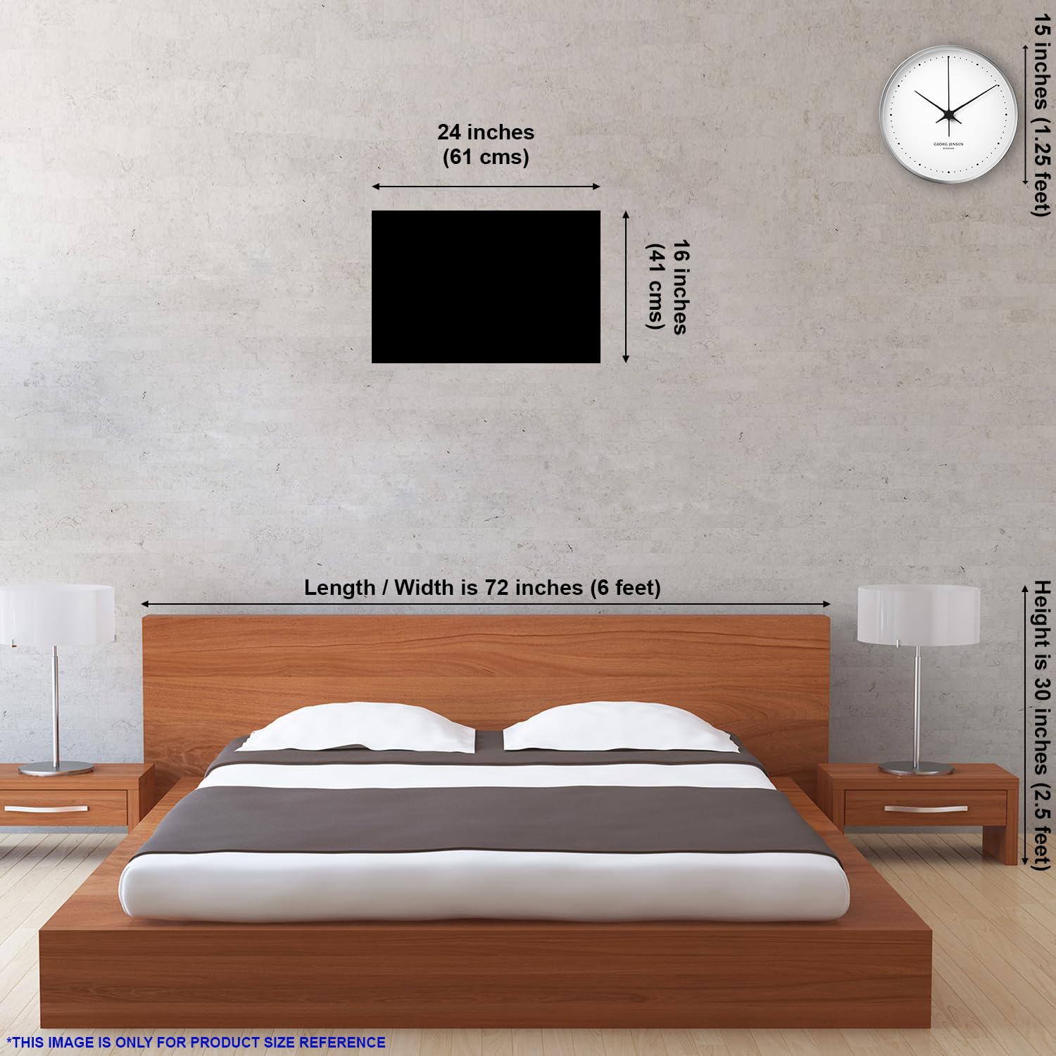 Pitaara Box Huai Mae Kamin Waterfall in Kanchanaburi Thailand | Peel & Stick Vinyl Wall Sticker for Bedroom & Living Room | 24 x