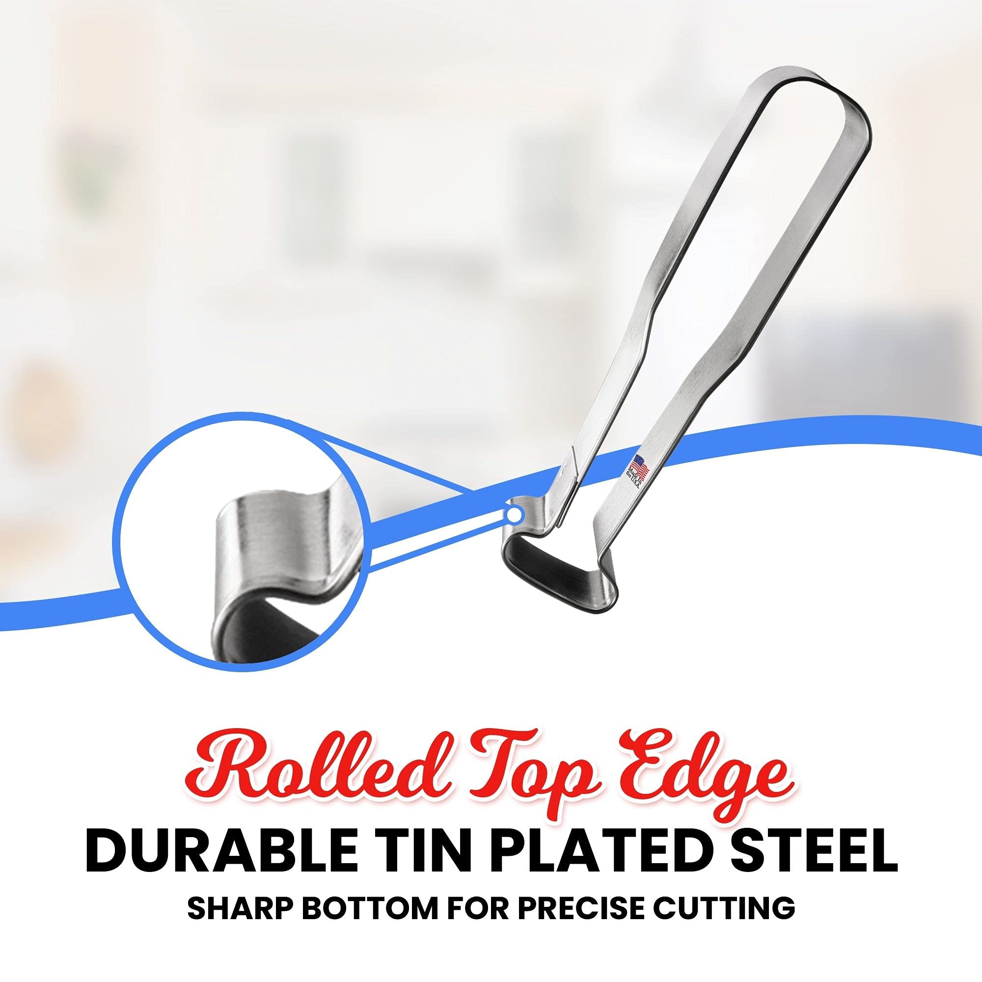 Baseball Bat Cookie Cutter 4.5 Inch - Made In The Usa - Foose Cookie Cutters Tin Plated Steel Baseball Bat Cookie Mold