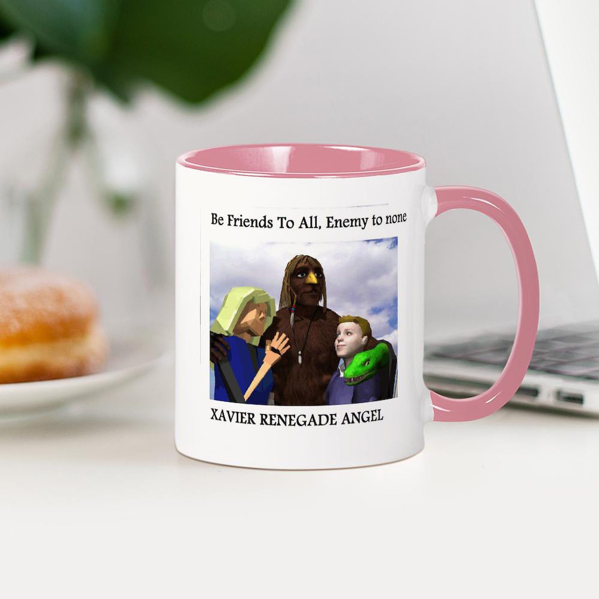CafePress Xavier Renegade Angel Mug 11 oz (325 ml) Ceramic Coffee Mug