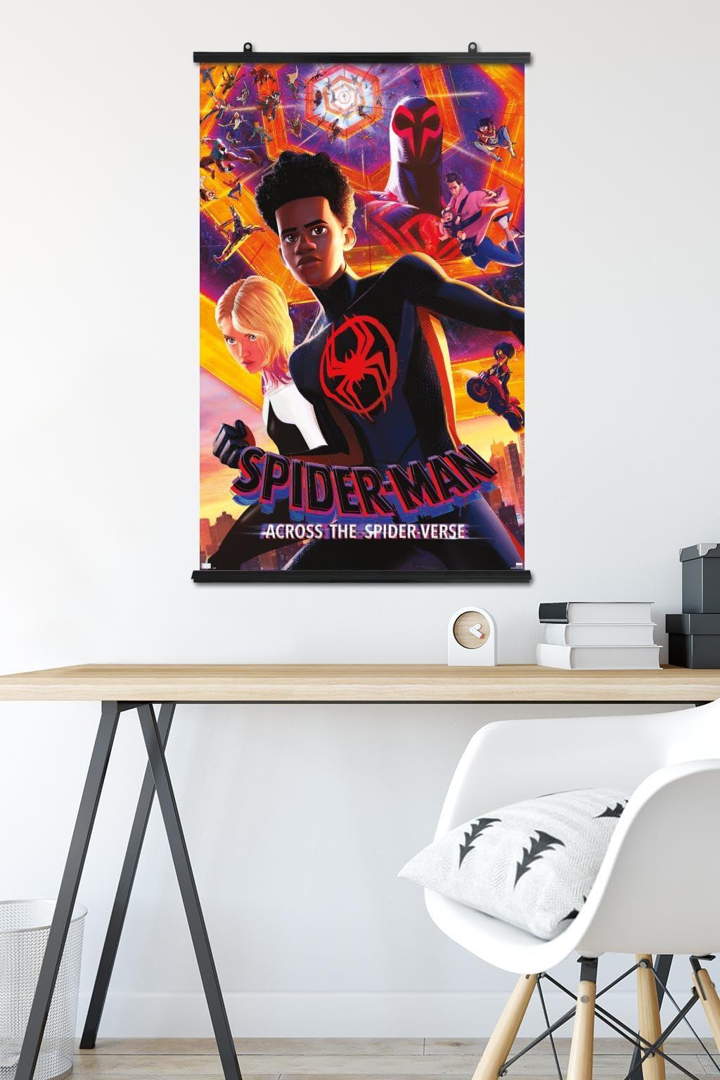 Trends International Marvel Spider-Man: Across The Spider-Verse - Group One Sheet Wall Poster, 22.37'' X 34.00'', Poster & Clip