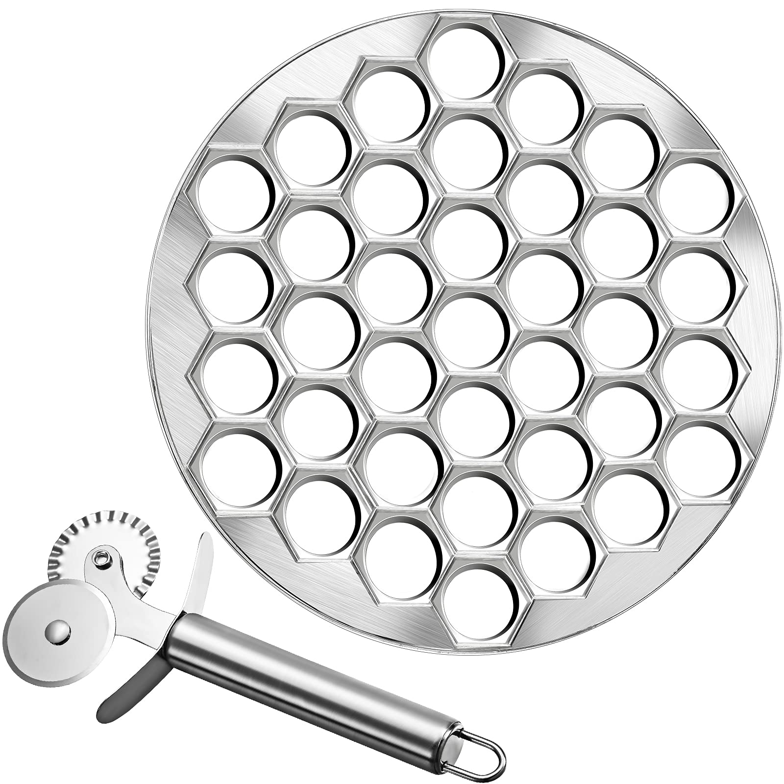 Pelmeni Maker Russian Dumpling Mold Pelmeni Metal Mold With Pastry Ravioli Wheel Pasta Double Cutter For Kitchen Cooking Tools