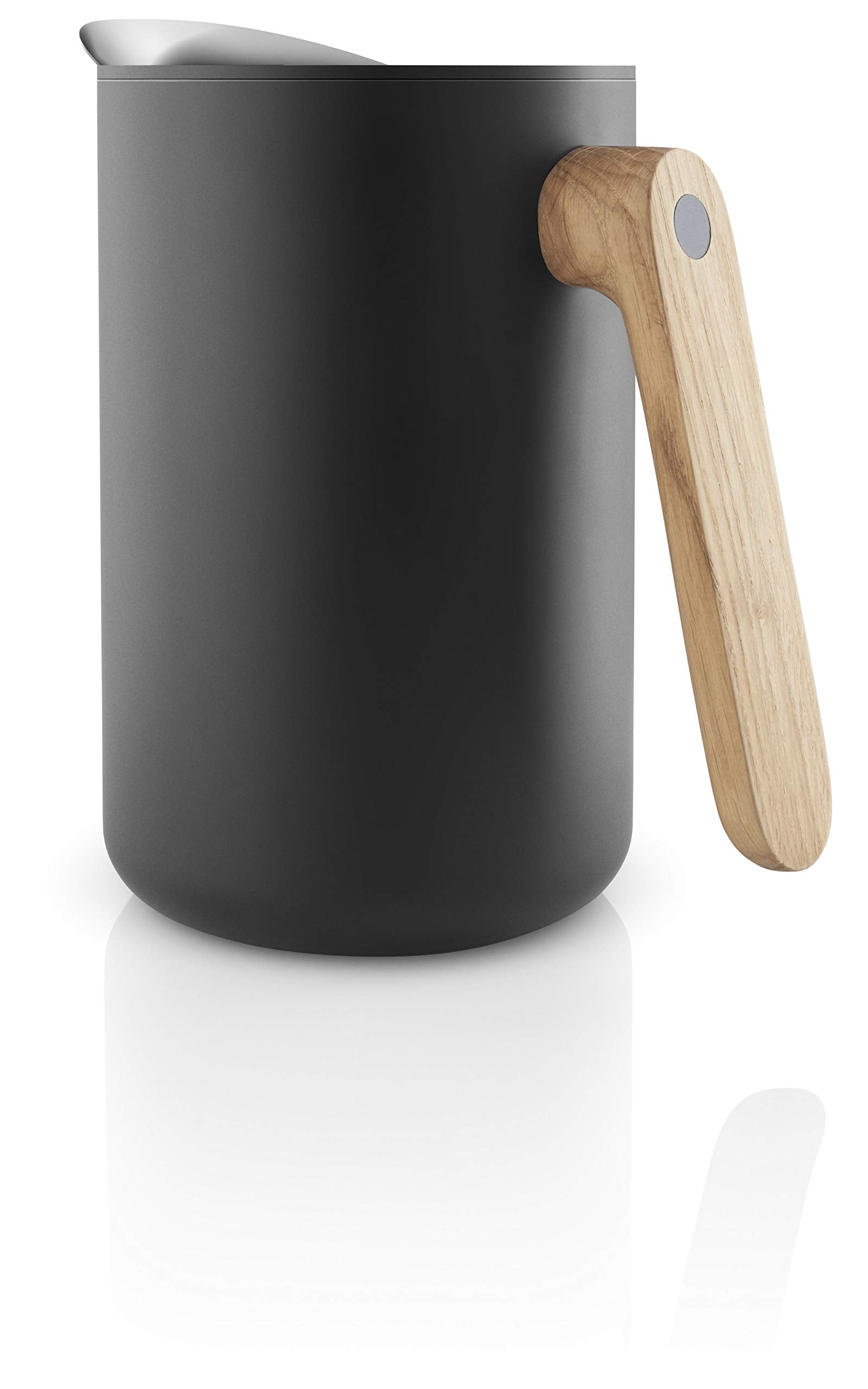 Eva Solo | Nordic Kitchen Thermo Cafeti  Re Stainless Steel Vacuum Jug With A Oak Wood Handle | Danish Design, Functionality & Q