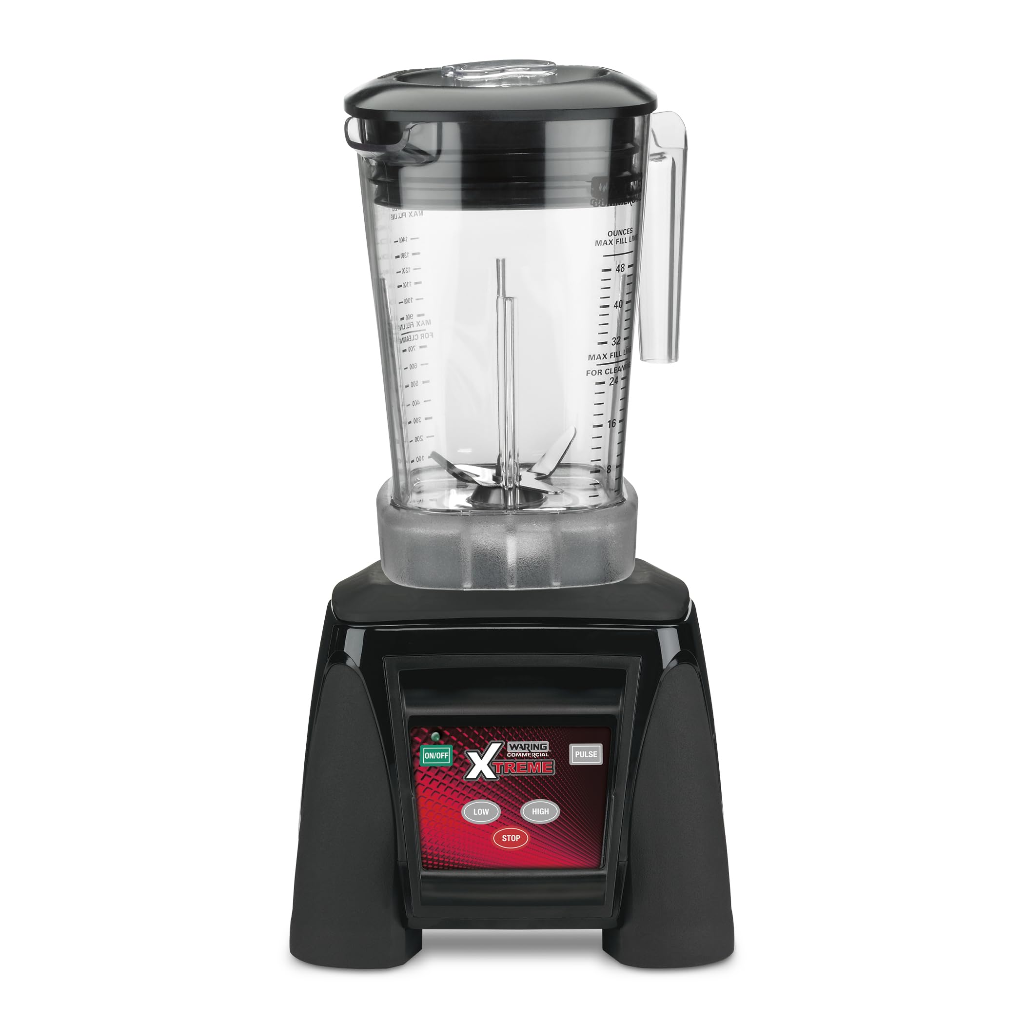 Waring Commercial Xtreme Blender, 3.5 Horsepower Motor with Electronic Keypad, 48 oz Copolyester Jar for Bars and Restaurants, N