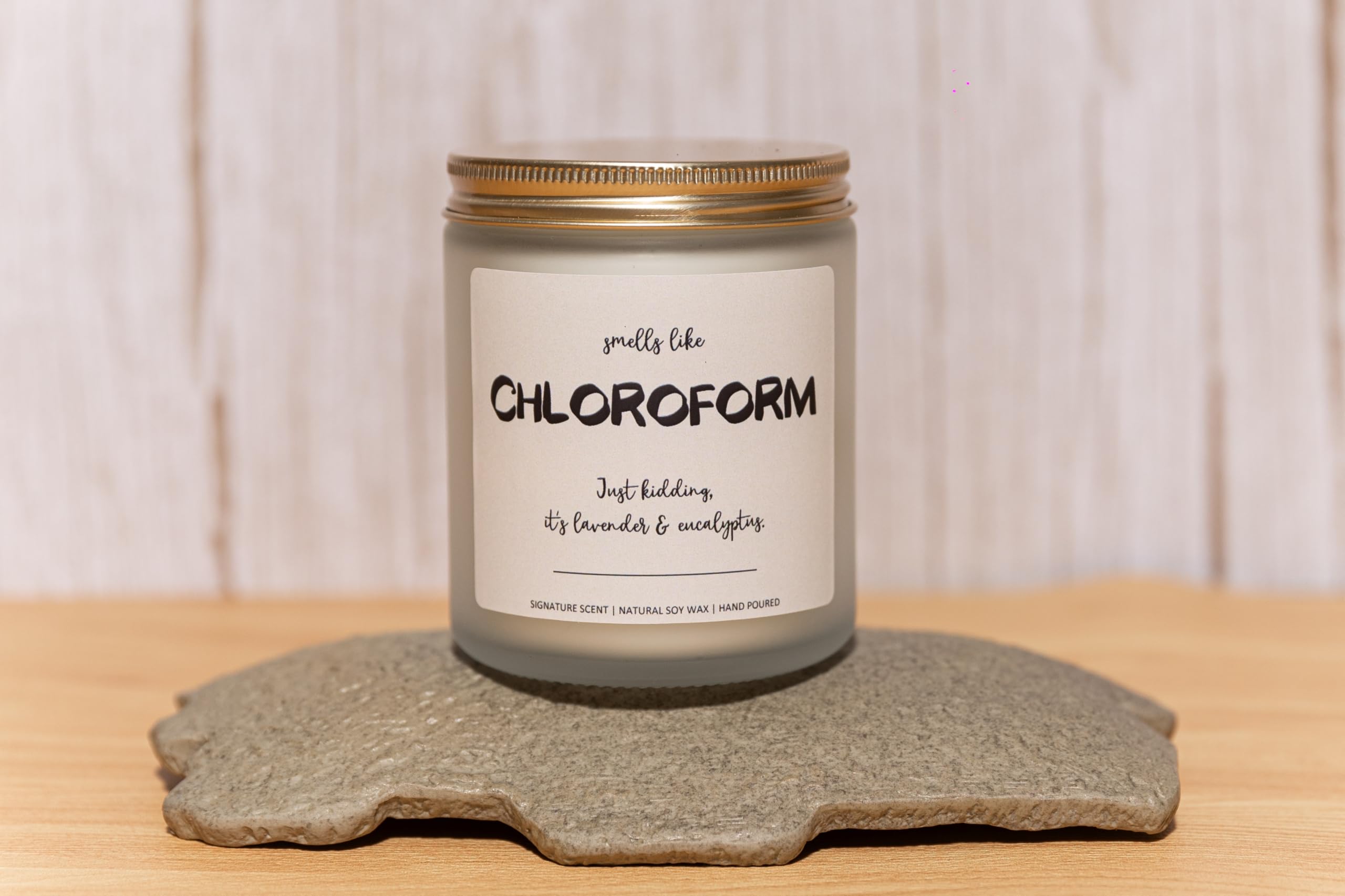 True Crime Gifts for Women, Serial Killer Gift, Crime Junkie Merch, Stress Relief Gifts for Women & Men, Smells Like Chloroform