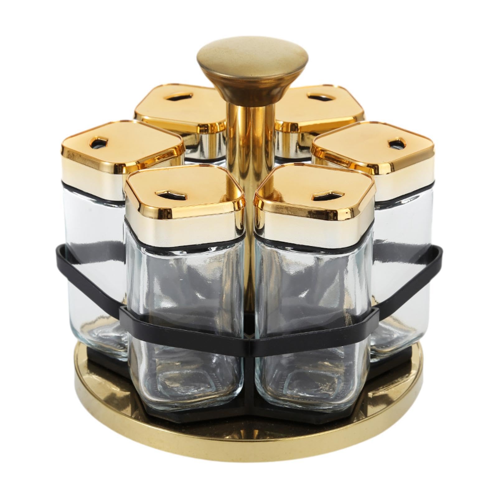 Myaddiction Spice Rack Set Sugar Bowl Spice Rack Organizer For Home Restaurant Seasoning